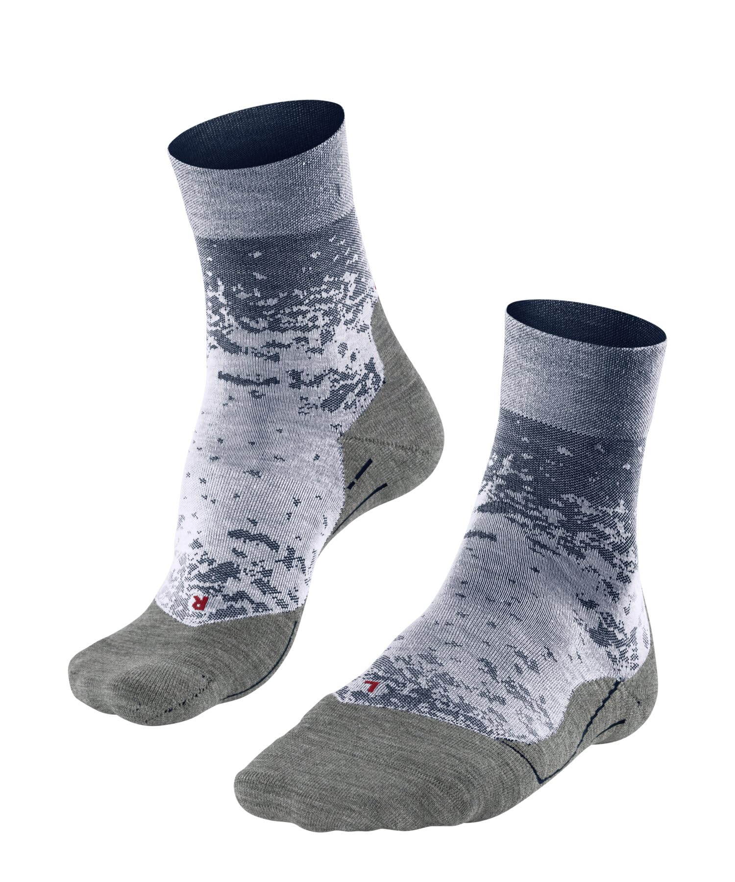 FALKE Herren Laufsocken RU4 Endurance M So Baumwolle Funktionsmaterial antiblasen 1 Paar, Weiß White 2006 Trend, 44-45