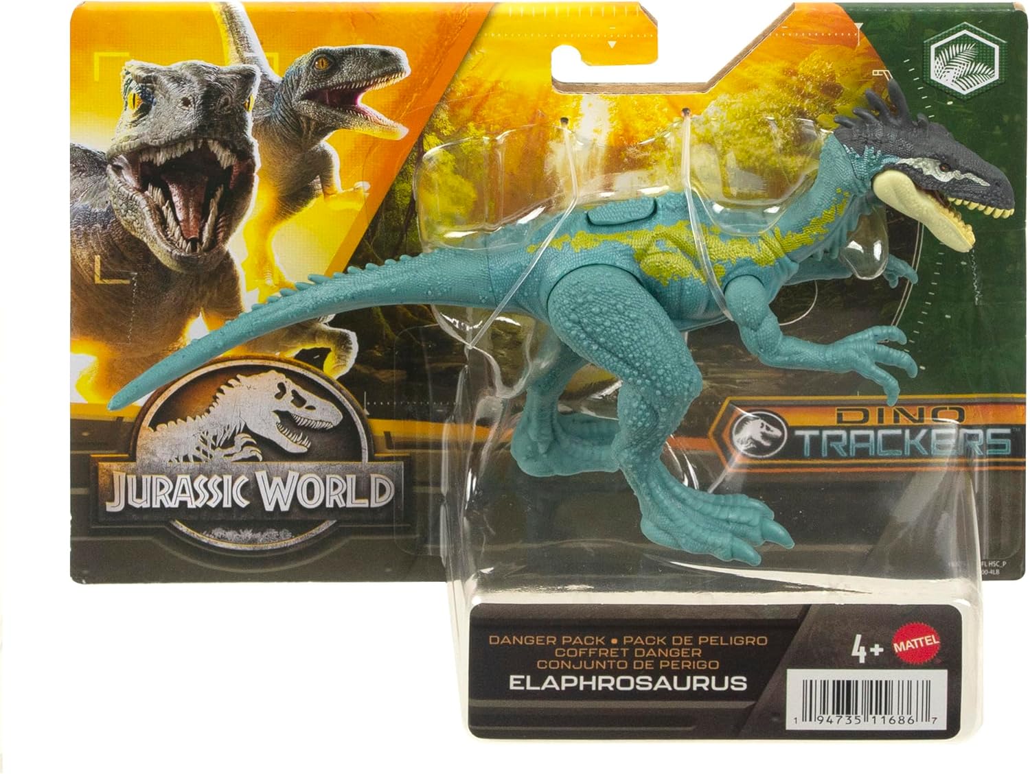 Jurassic World Danger Pack Elaphrosaurus Action Figure