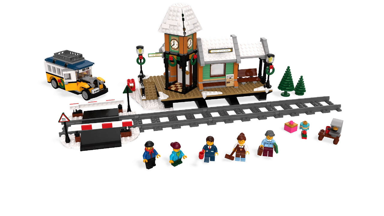 LEGO Creator 10259 Winterlicher Bahnhof – Bild 3