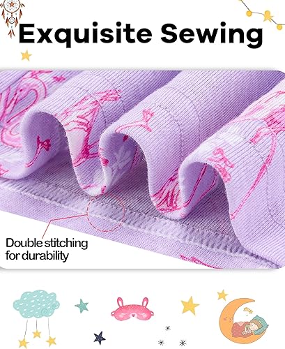 Miniatura 4 de Pijamas de Navidad para niños y niñas de 18 meses-12 años, ropa de dormir 100% algodón