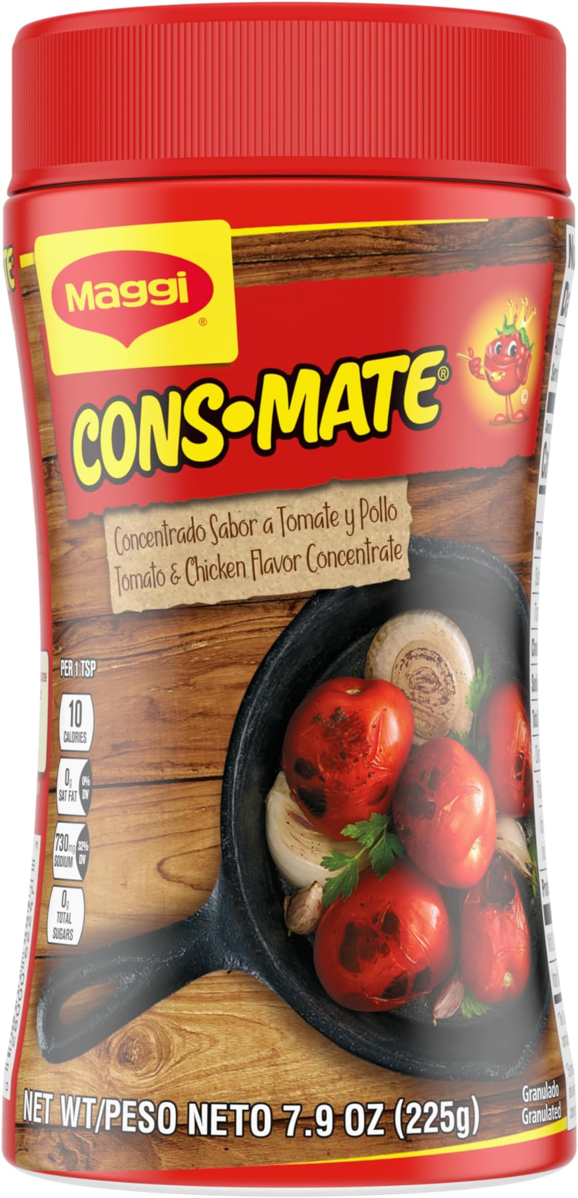 Consomate Tomato And Chicken Flavor Concentrate 7.9 oz