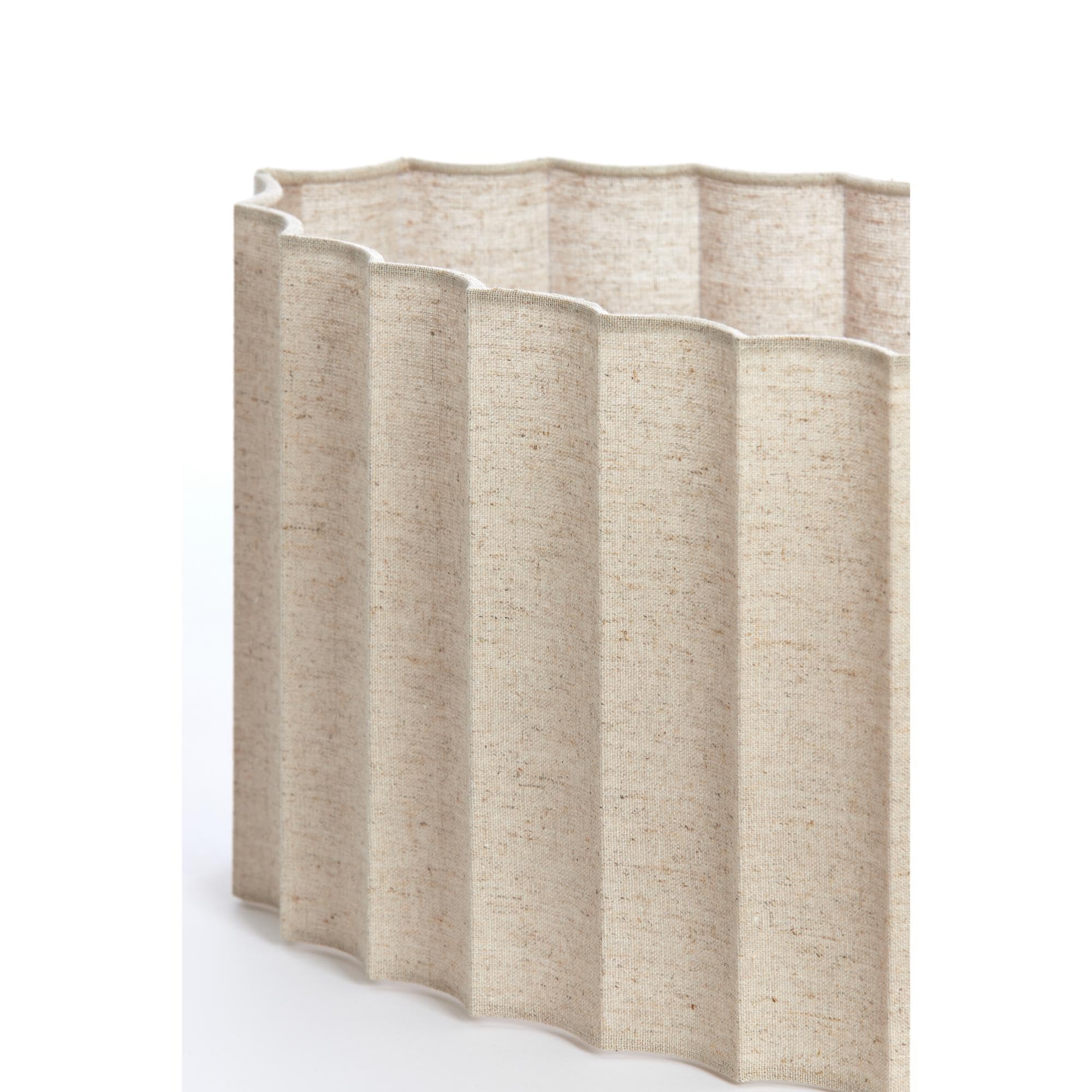 Light & Living Lampenschirm oval Disli - Creme - 58x24x27cm | Oval - Modern - Textilien
