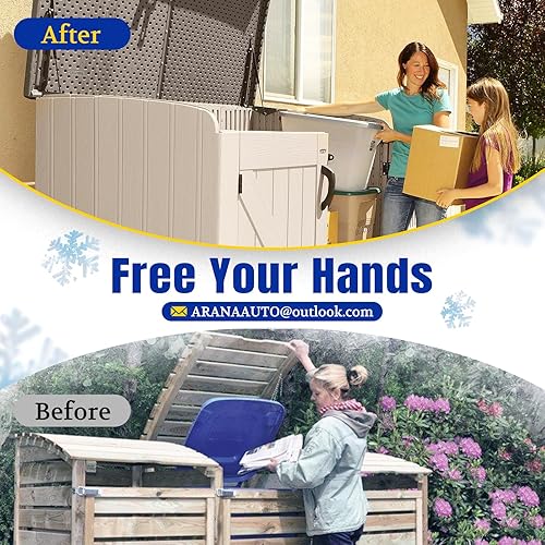 Miniatura 118 de ARANA C16-04154 - Puntales de gas de 15 pulgadas y 24 libras, para cubierta Snugtop, cubierta de cámper, piezas de repuesto para tapa de camión, 2