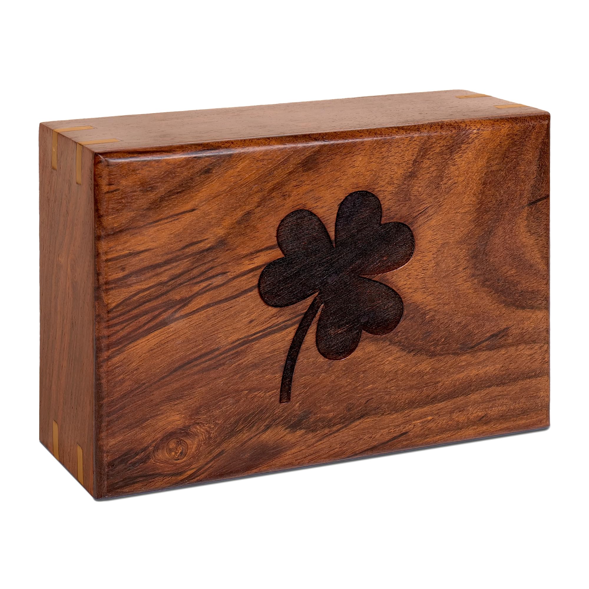 Personalized Rosewood Urn For Human Ashes | Cremation Funeral Urn