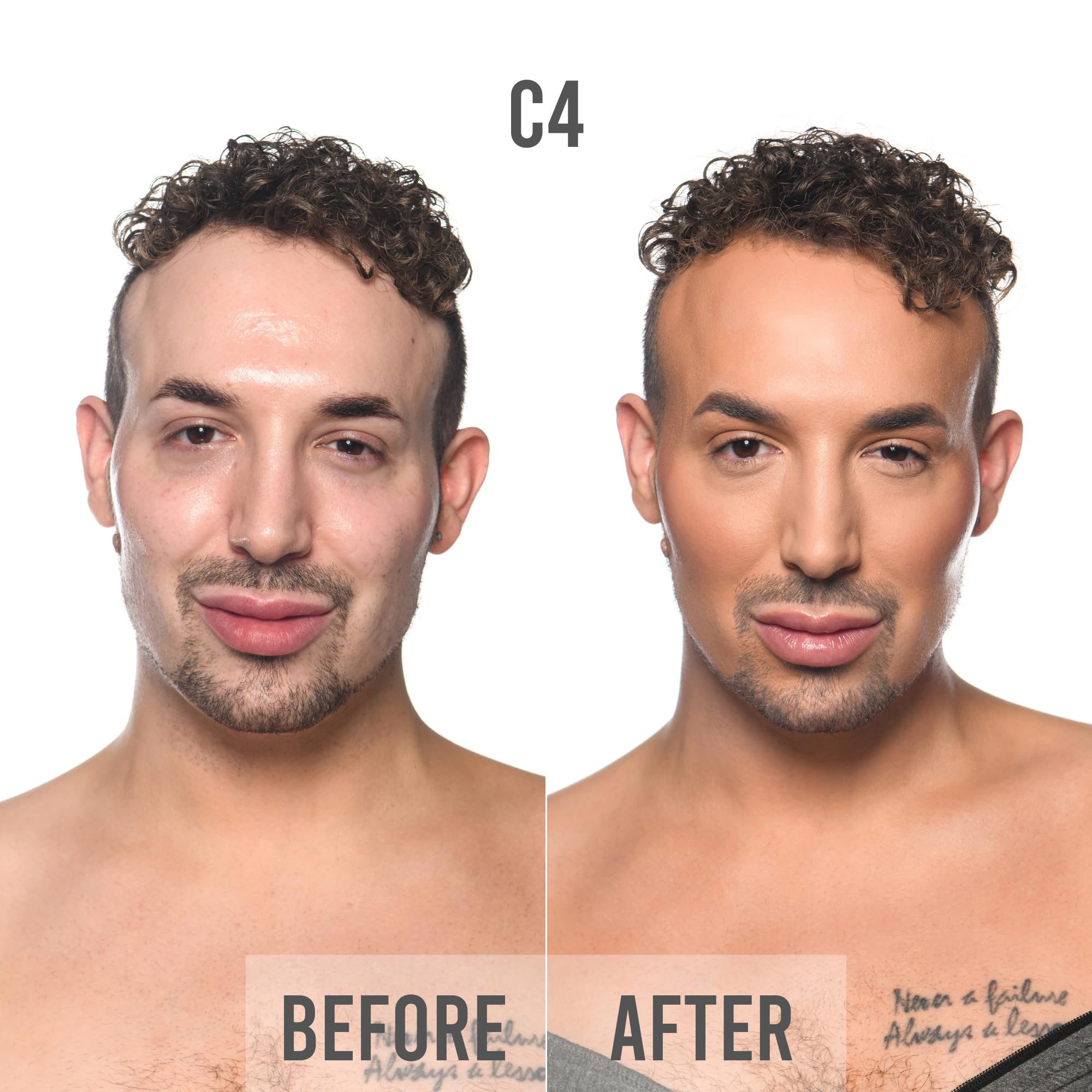 BPerfect Chroma Cover Matte Foundation, Weightless Full Coverage Base with Hyaluronic Acid & Vitamin E, Soft Matte Finish - Image 2