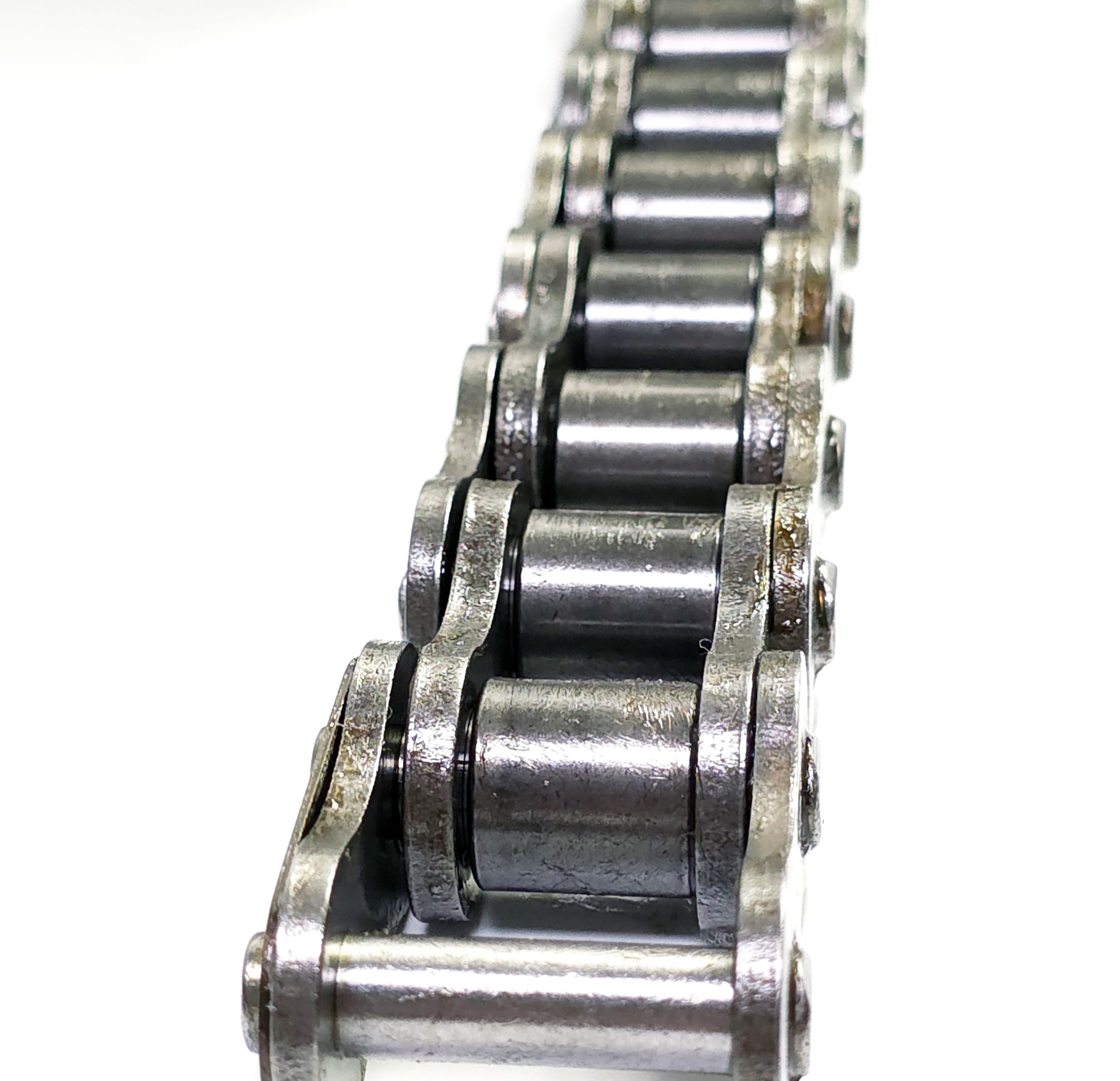 Rollenkette 16B-1 (1 Zoll / 25,4 mm) Simplex Einreihig DIN 8187 / ISO 606 – 2 Meter Antriebskette aus gehärtetem Stahl inkl. Kettenschloss für Landwirtschaft und Industrie