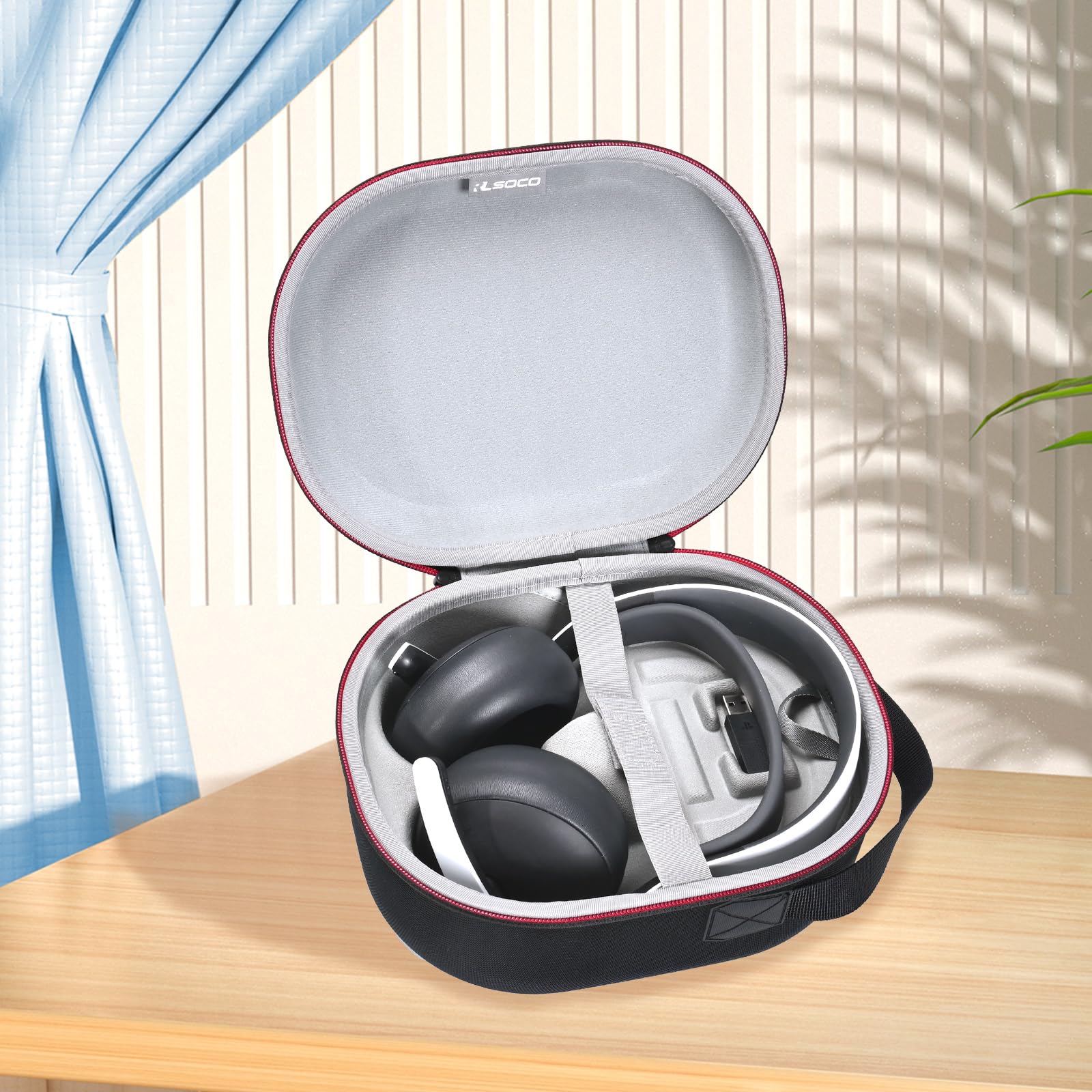 RLSOCO Funda para PlayStation 5 Auriculares inalámbricos Pulse 3D / Pulse Elite