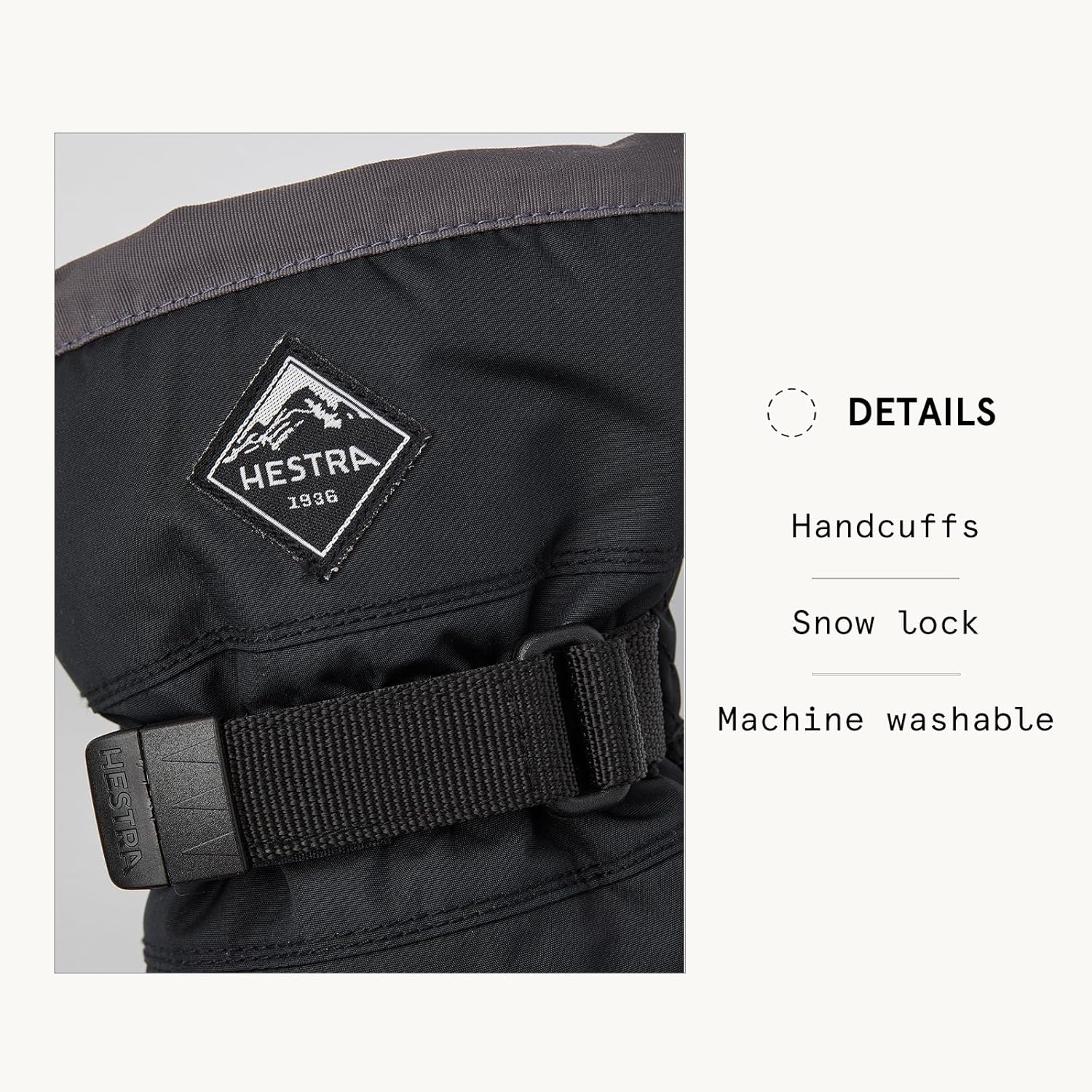 Hestra Gauntlet CZone Junior Mitt (Youth 4-13yrs) | Waterproof, Insulated Kids Snow Mittens for Winter, Skiing & Playing in The Snow