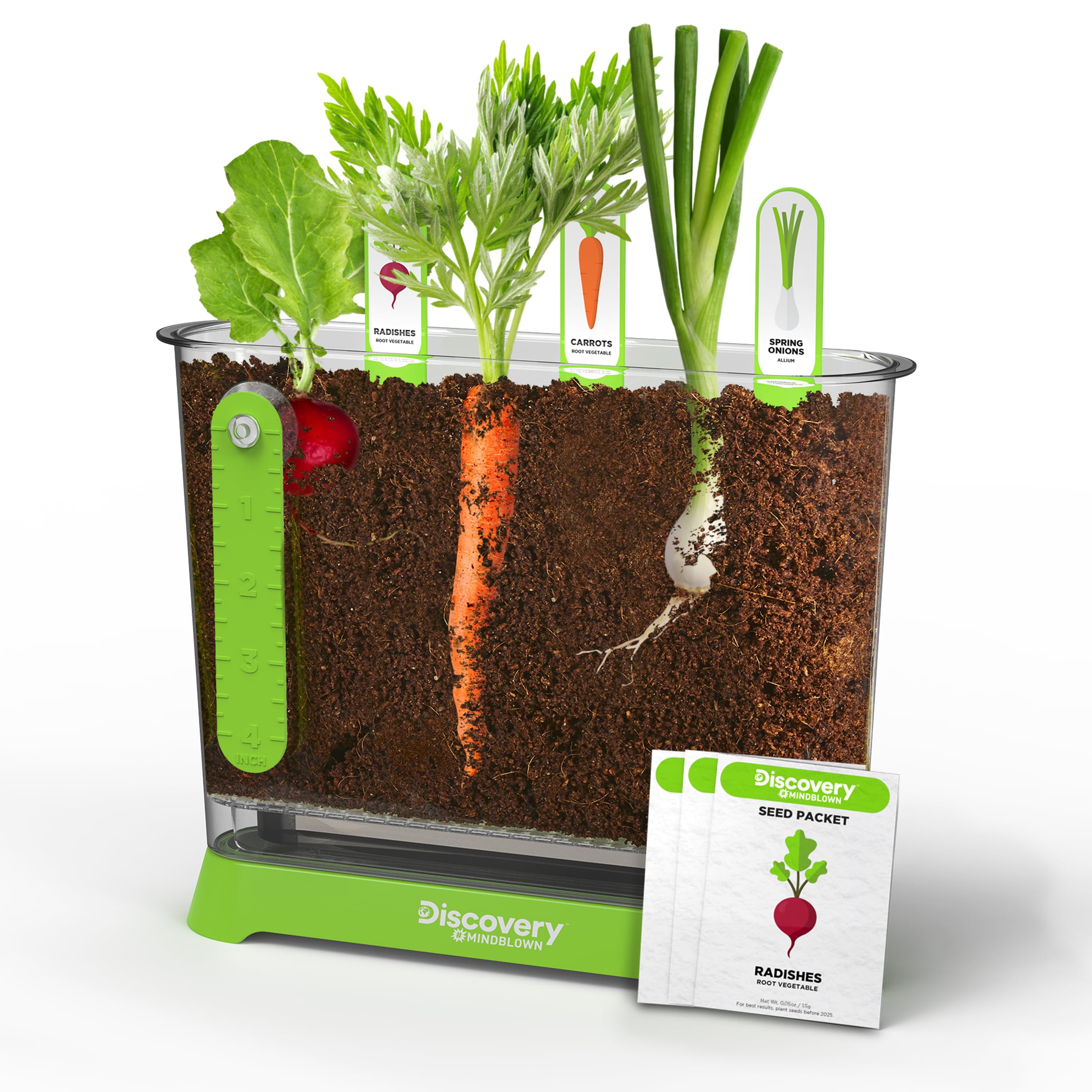 Amazon.com: Discovery™ Edible Veggie Garden Watch-It-Grow Kit
