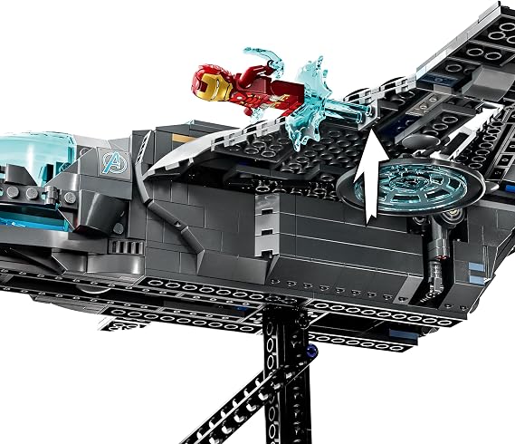LEGO Marvel The Avengers Quinjet 76248 Building Toy Set for Kids, Boys, and Girls Ages 9+ (795 Pieces)