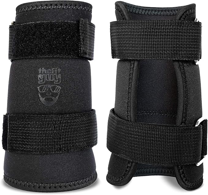 THEFITGUY Kettlebell Wrist Guards, Adjustable Straps for