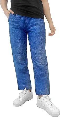 Jeaneez French Terry Jogger Jeans Pants for Women | Pull-On Elastic Waist Jeans, Stylish and Comfortable Denim