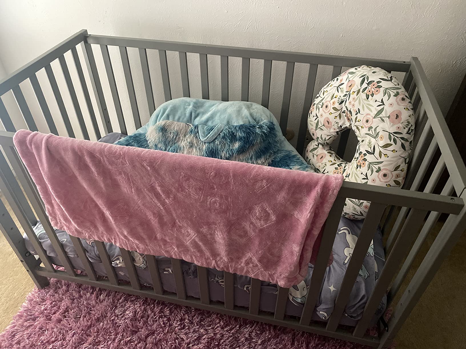 23/mo Finance DaVinci Union 4in1 Convertible Crib in Grey