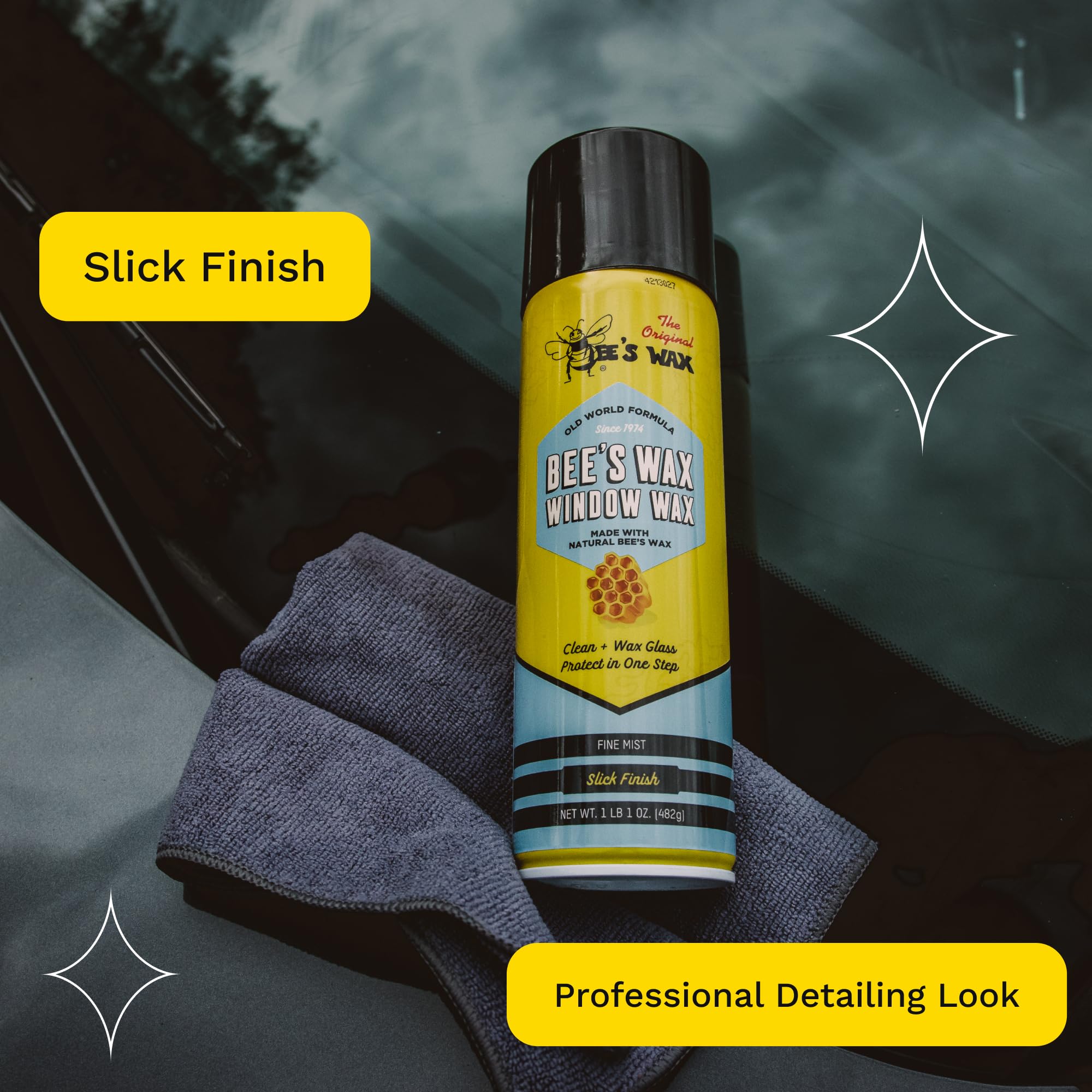 Amazon.com: The Original Bee's Wax Window Wax : Health & Household
