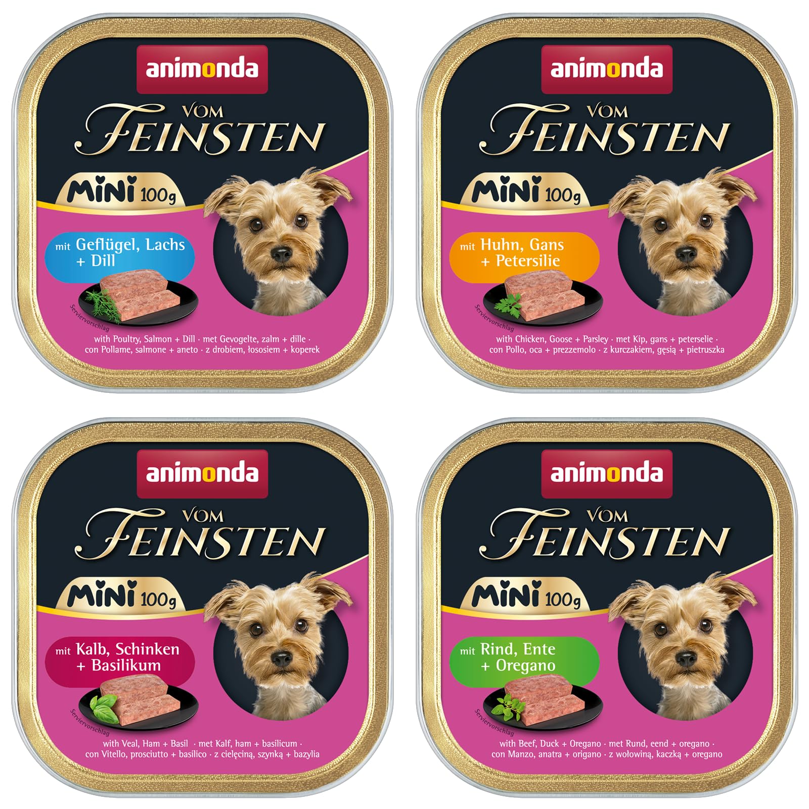 Animonda Vom Feinsten Mini Hundefutter Nassfutter
