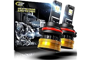 COUGAR MOTOR 9007 LED Bulbs, 9007 Fog Light Bulbs, 9007 Driving Light Bulbs