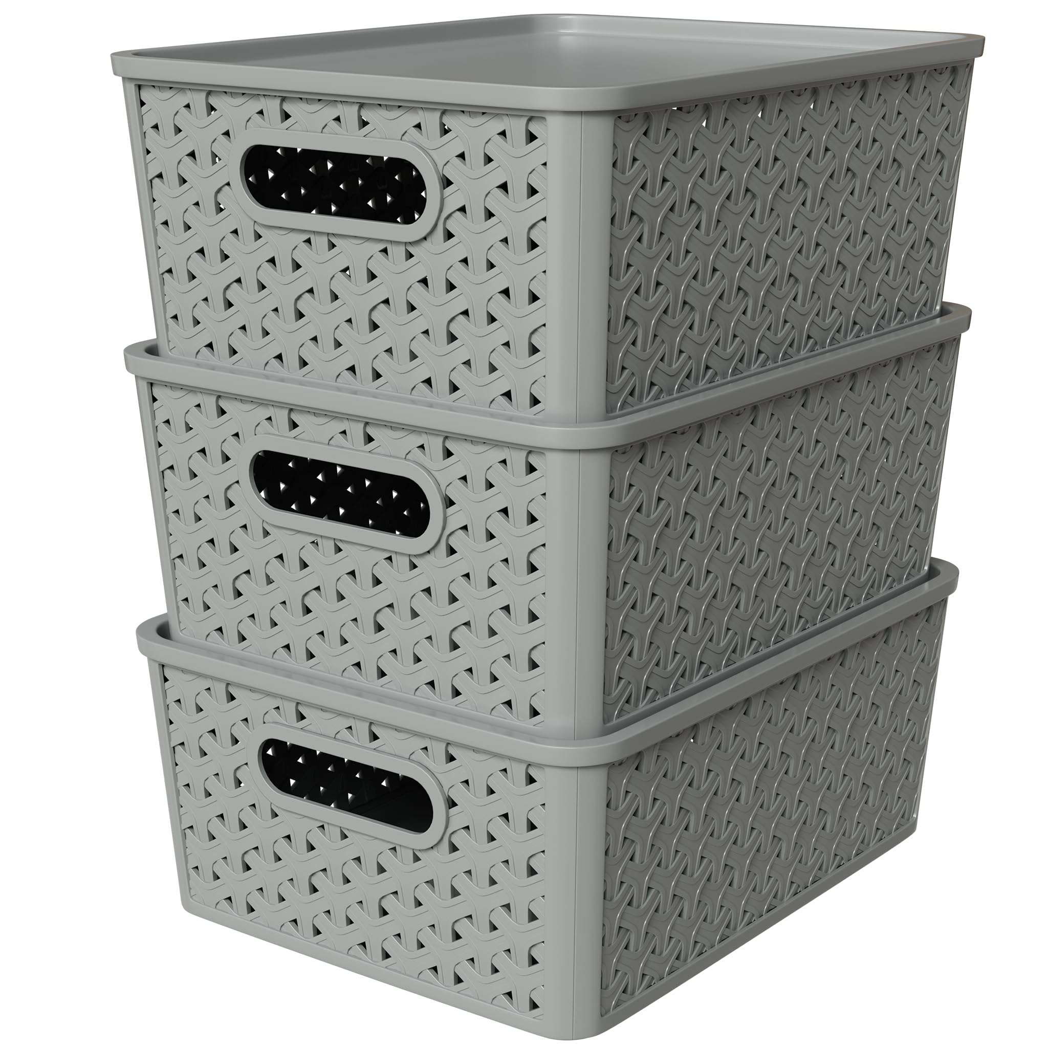 TEX-RO Storage Box (Set of 3) at ₹299 – Amazon