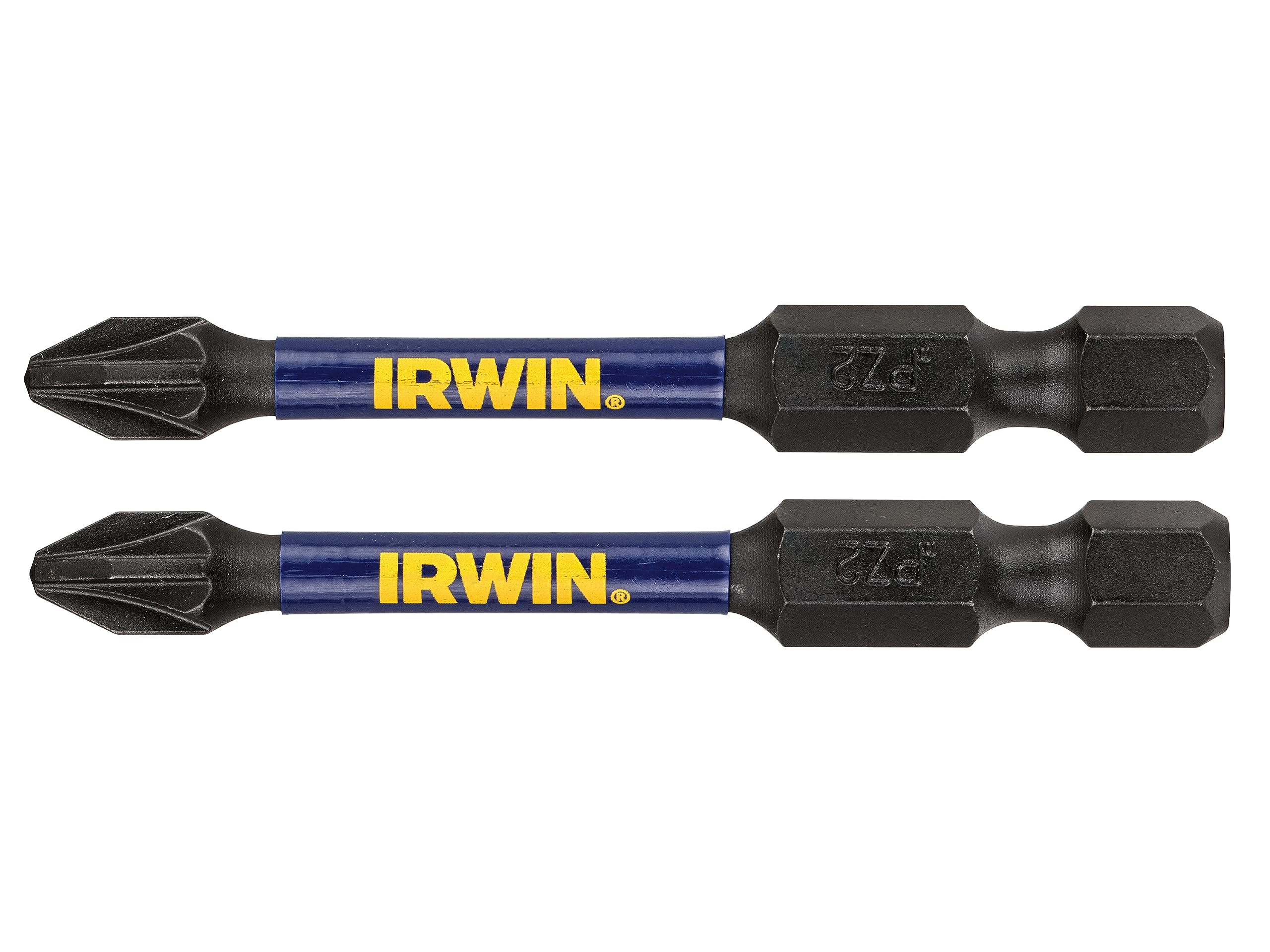 Irwin Impact Pro Performance Pozi Screwdriver Bits PZ2 57mm Pack of 5