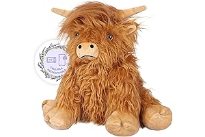 Heated Animal: Highland Cow Stuffed Animals for Comfort and Healing