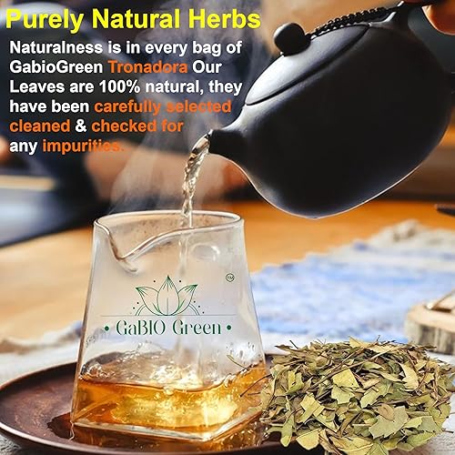 Miniatura 10 de Tronadora Retama té tronadora bolsa resellable hierbas amarillas de anciano tronadora hierba 1 libra