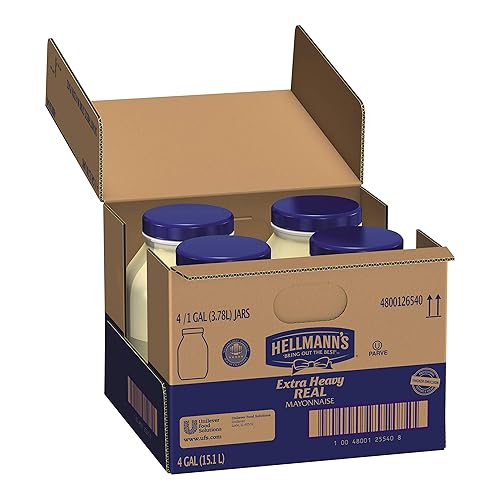 Hellmann's Extra Heavy Mayonnaise - Pack de 4