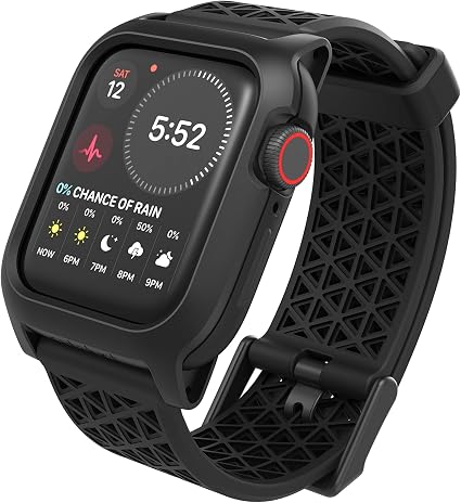 Catalyst Custodia Designed for Apple Watch Series SE, Series 6, 5/4 40mm,  Case for Apple Watch, con Cinturino Sportivo Traspirante, Protezione  Resistente, Custodia Antiurto per Apple Watch - Nero : Amazon.it:  Elettronica