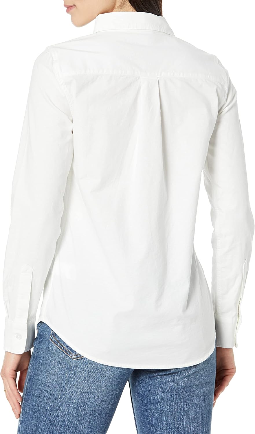 Amazon Essentials Women's Long Sleeve Button Down Stretch Oxford Shirt (Available in Plus Size) - Image 2