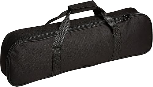 WE Games Bolsa de ajedrez negra para torneos, funda de transporte duradera para juegos de ajedrez enrollables, se adapta a tablero de ajedrez