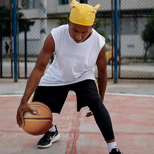 Miniatura 8 de Official Size 7 Basketball - Composite Leather with Moisture-Wicking Grip - IndoorOutdoor Game Ready