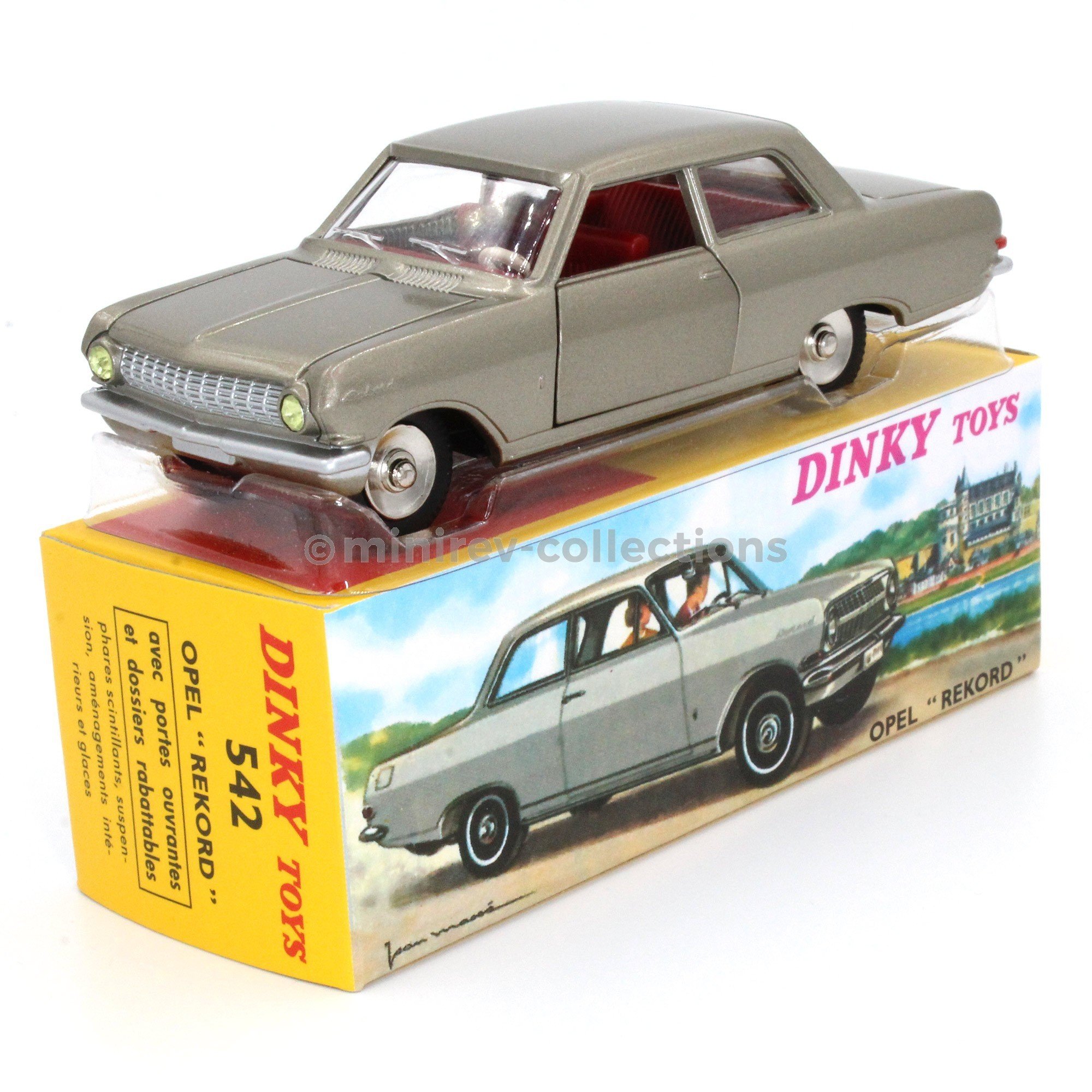 Opel Rekord Bronze – Dinky Toys Atlas Réf 542 – 1/43 – En Boîte – Collection