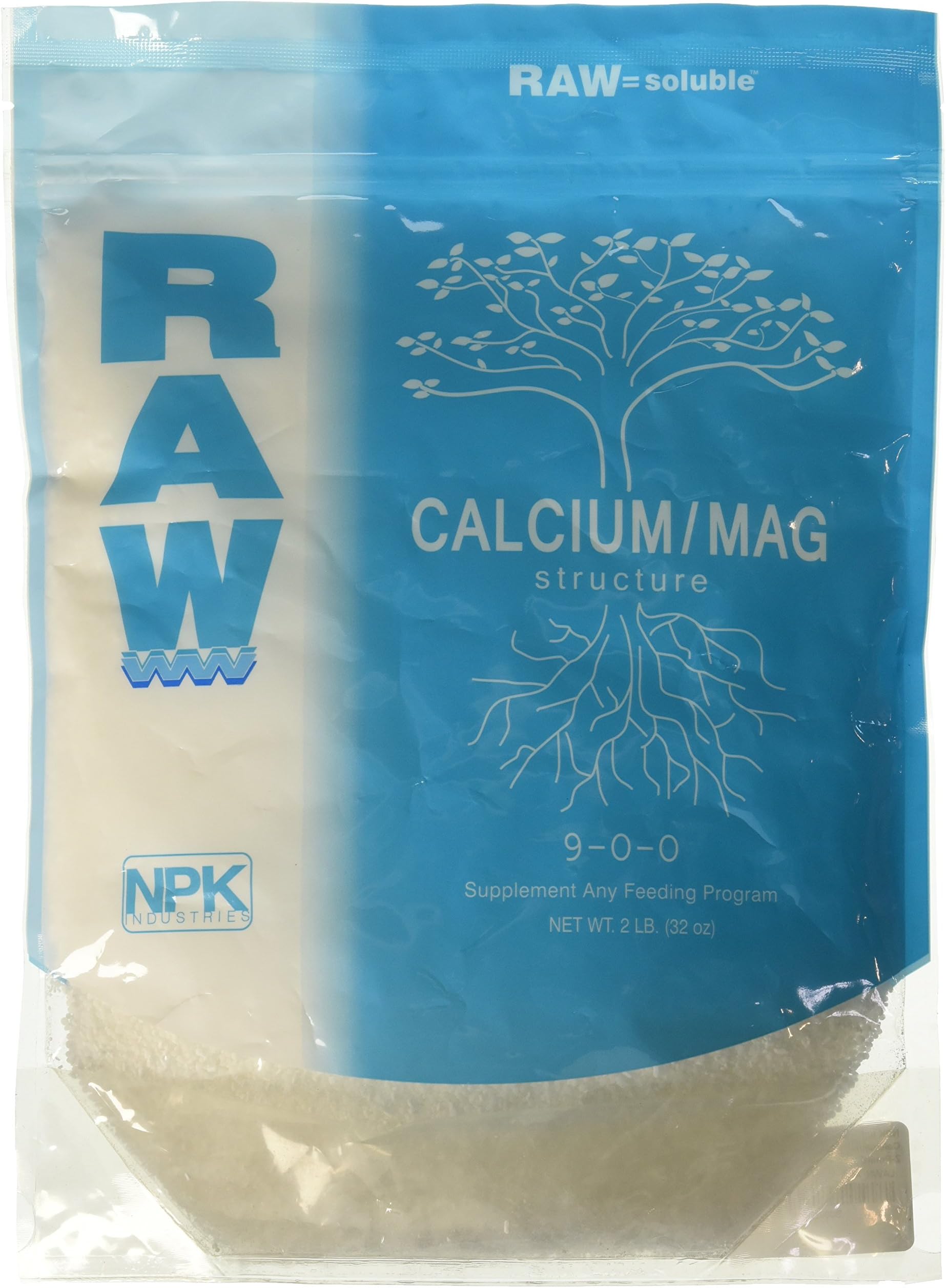 NPK Industries 100533855 Raw Calcium/Mag, 2 Pound, White