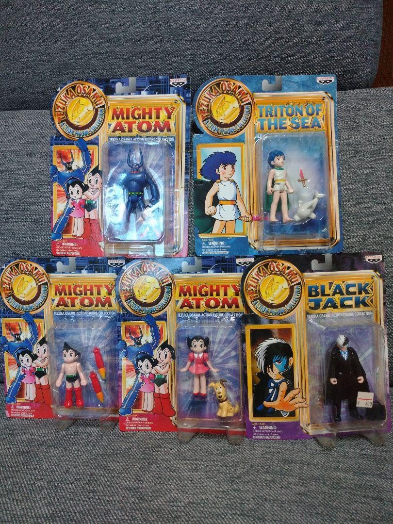 【未開封・全5種】手塚治虫 アクションフィギュアコレクション バンプレスト Amazon.co.jp: 手塚治虫 アクションフィギュアコレクション 全5種