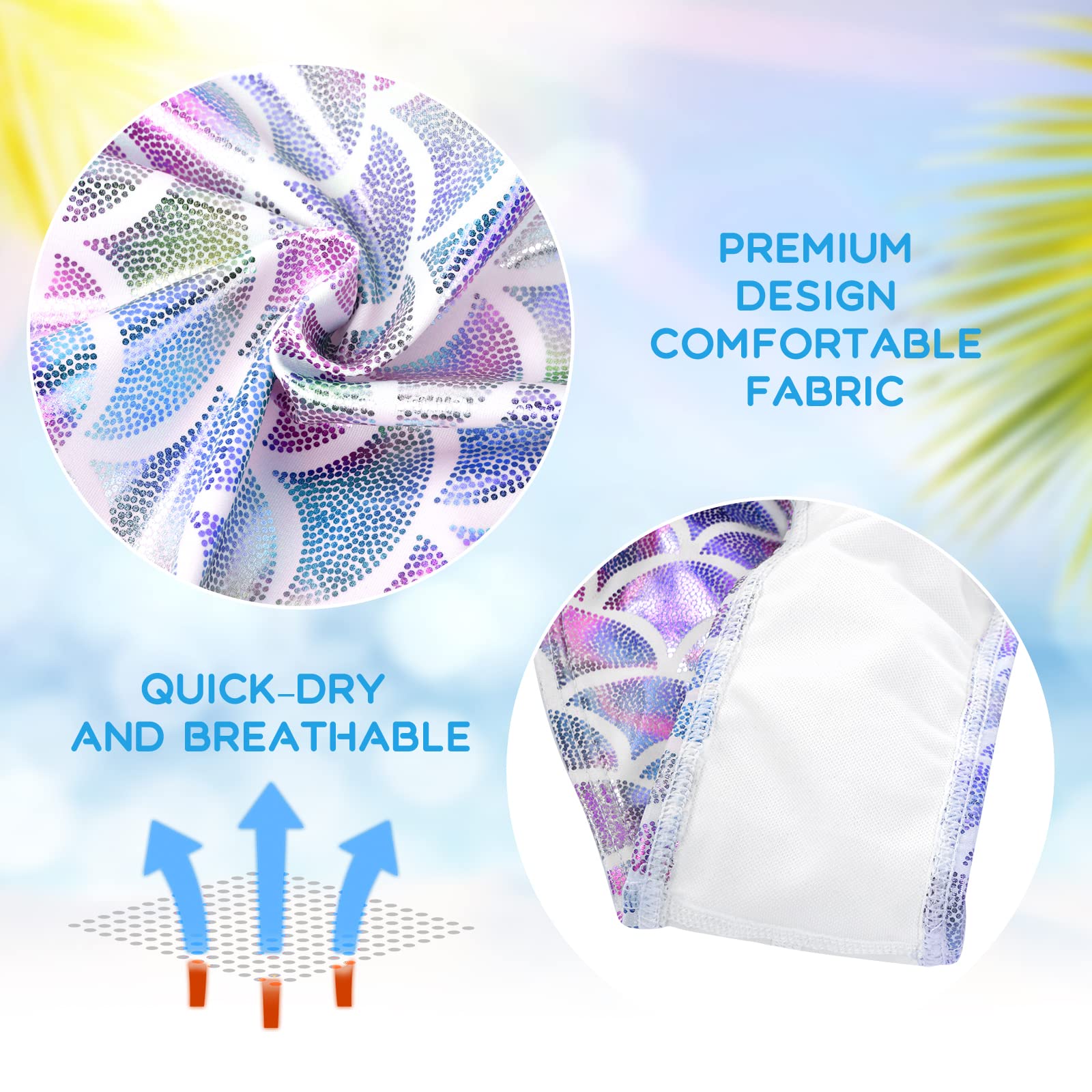 flintronic Costume da Bagno per Ragazze, Intero Bambina, Bikini da Spiaggia, Estivo Senza Manica per Estate