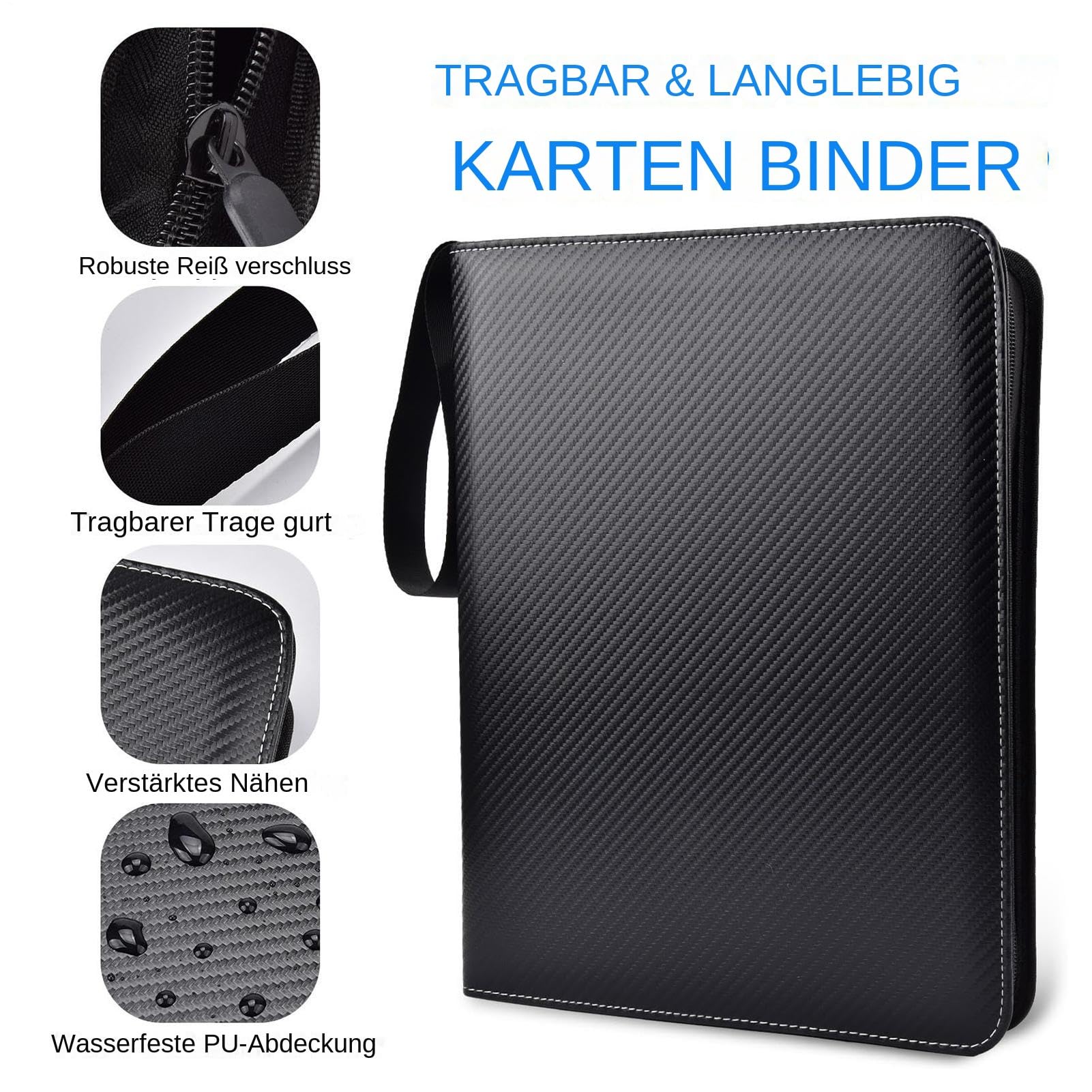 Raccoglitore Carte Collezionabili Album Organizer Espositore Photocard Da