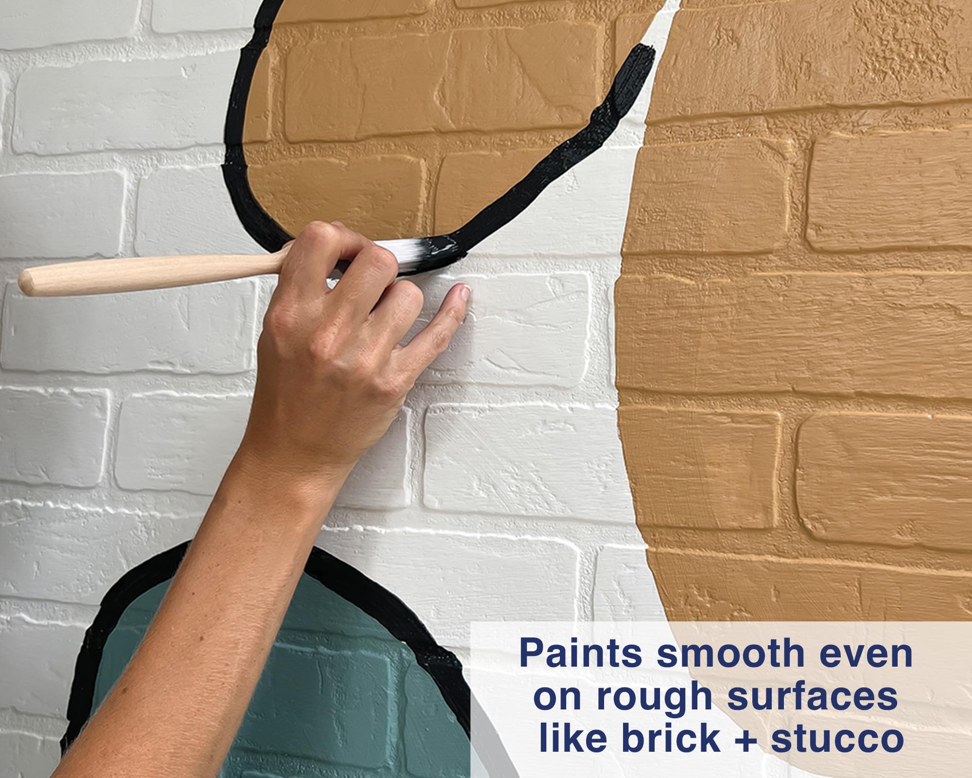 Lot De 5 Pinceaux à Peinture Avec Angles Et Pinceaux Plats