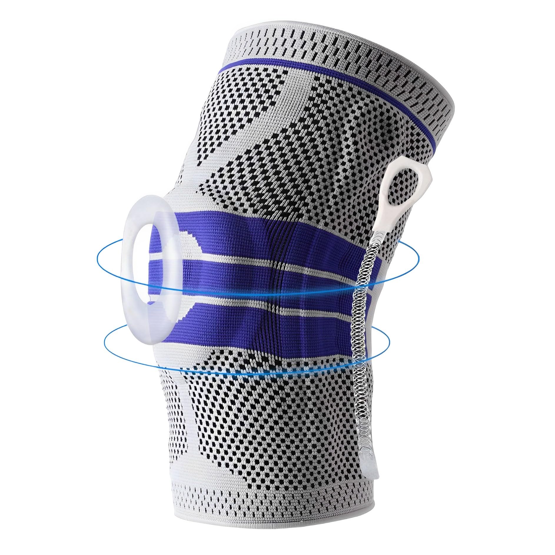 UDKI Classic Breathable Knee Support with High-Elastic Spring Stabilizer and Silicone Strip | Unisex Design for Knee Pain Relief, Ideal for Athletes and Gym Enthusiasts (B0CGR7BRRN) Amazon Price History, Amazon Price Tracker