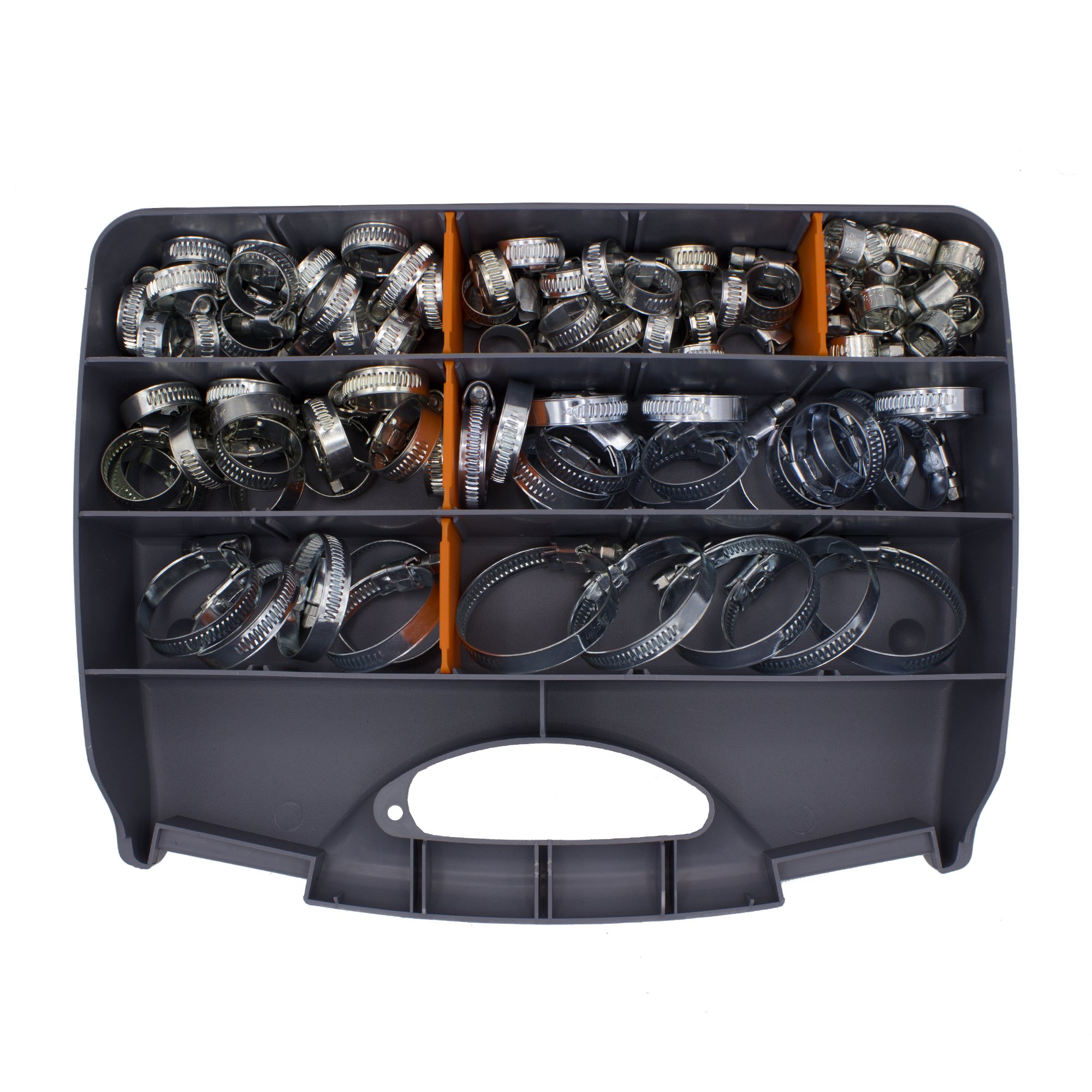 VARIOSAN Lot de 100 colliers de serrage 13590 - Plage de serrage 8-50 mm - Largeur 9 mm - W4 (V2A)
