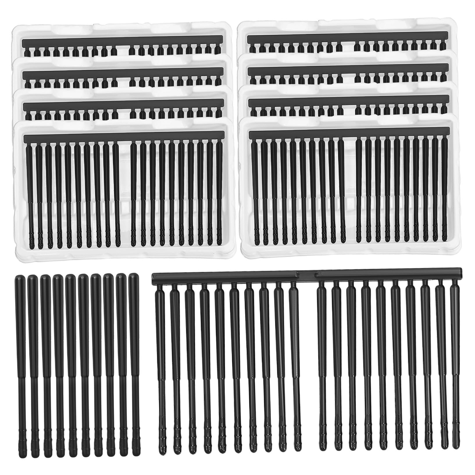 200pcs Disposable Ear Wax Cleaning Sticks Sticky Spiral Earwax Removal Tools Safe Gentle Ear Care Swabs for Easy