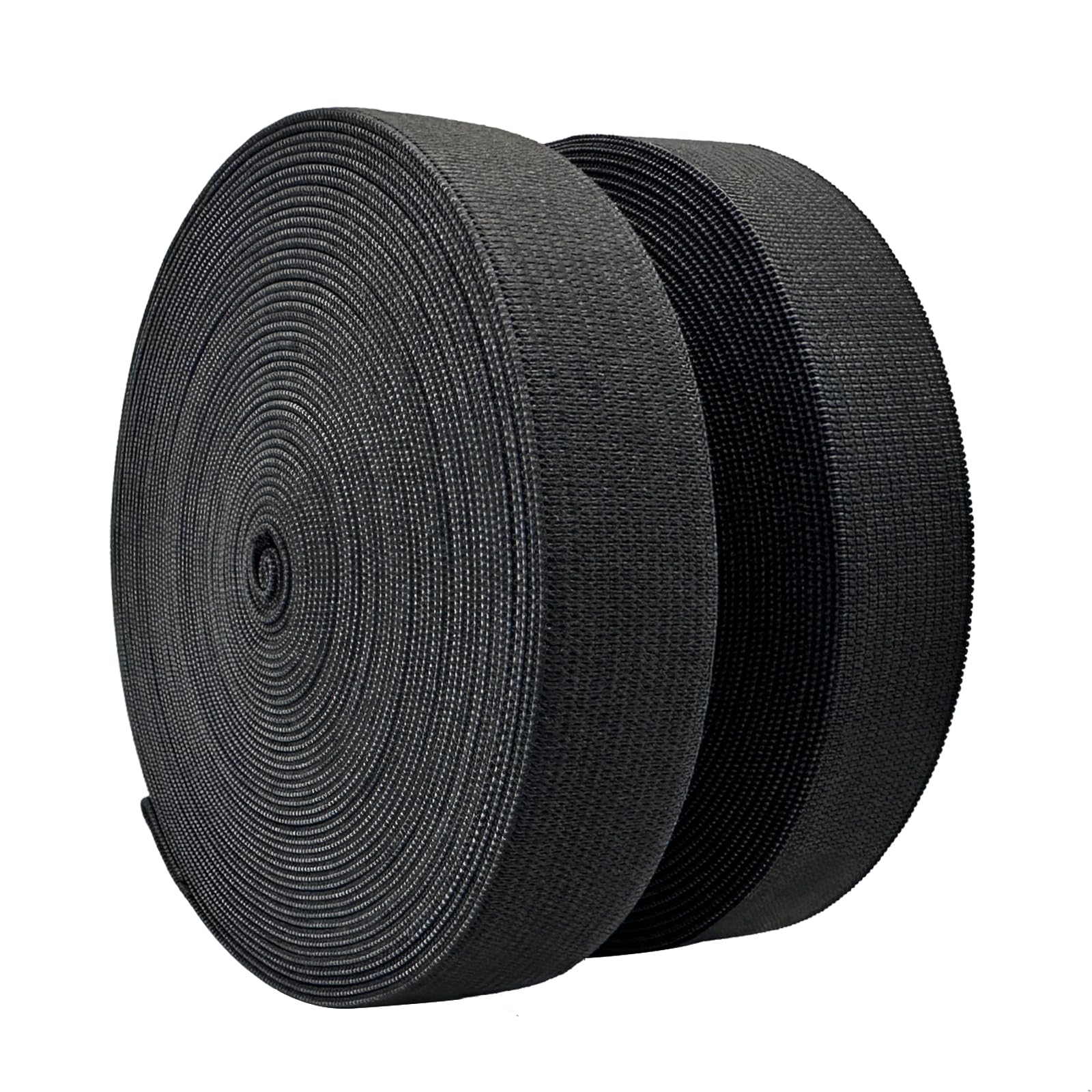 Dortrue Heavy Stretch Elastic Bands for Sewing 1 Inch 20 Yards High Elasticity Elastic Strap for Sewing Waistband Pants Clothes