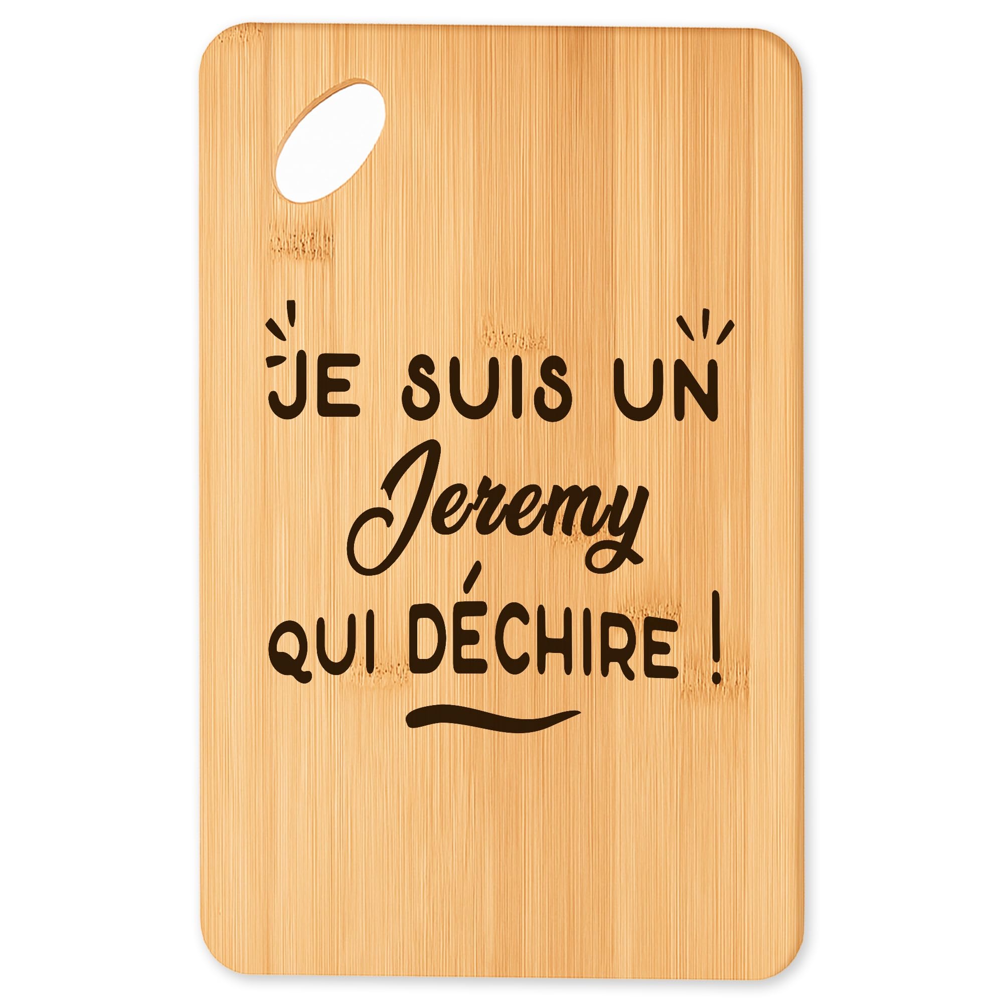 Planche à découper Jeremy pour vos soirées barbecue et apéritif entre amis
