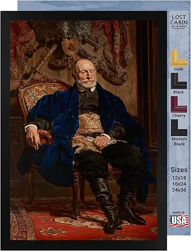 Portrait of Piotr Moszynski 1874 de Jan Matejko - Póster decorativo de pared sin marco  Pósters, imágenes e impresiones para el hogar y la oficina,