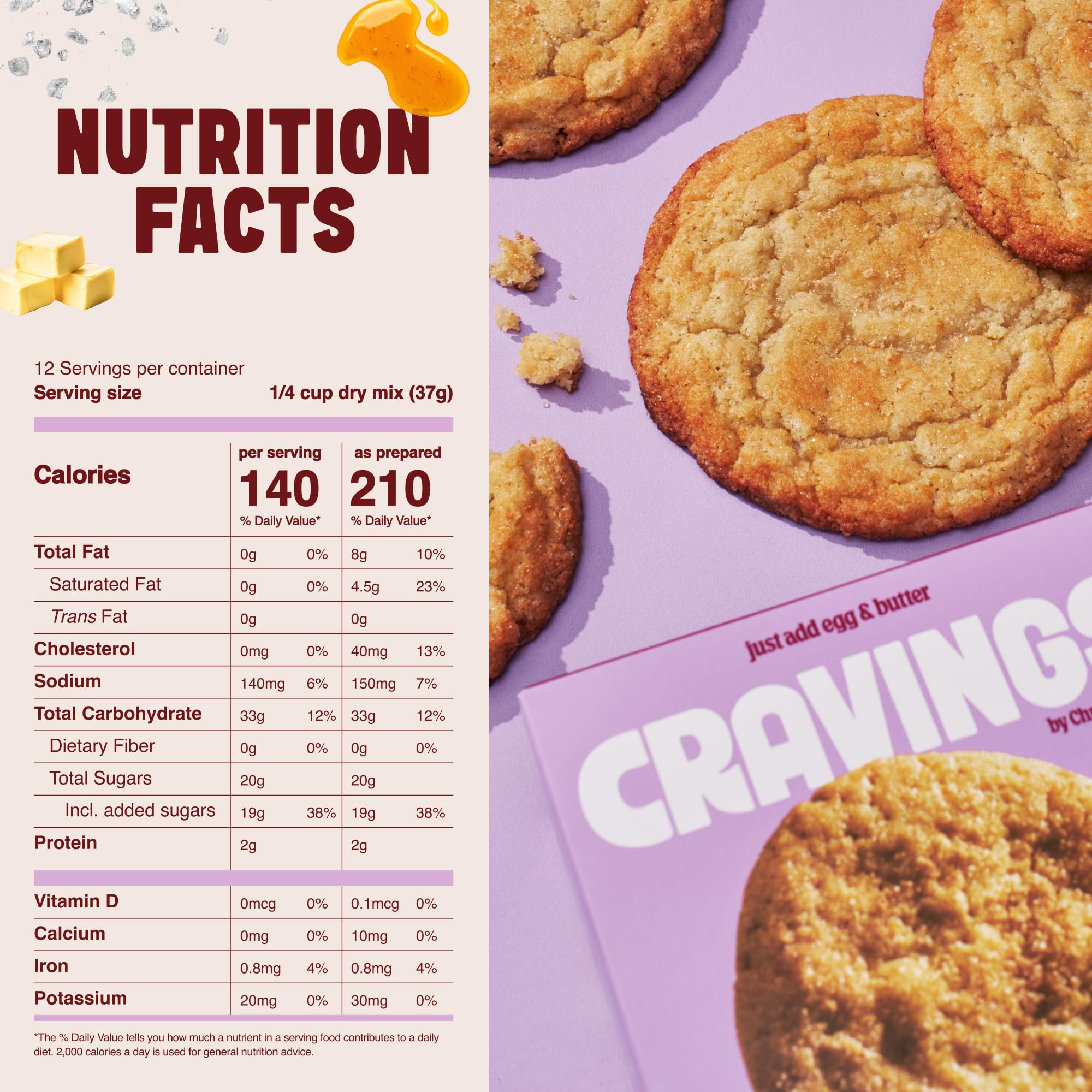 Amazon.com : Cravings by Chrissy Teigen Miso Snickerdoodle Cookie