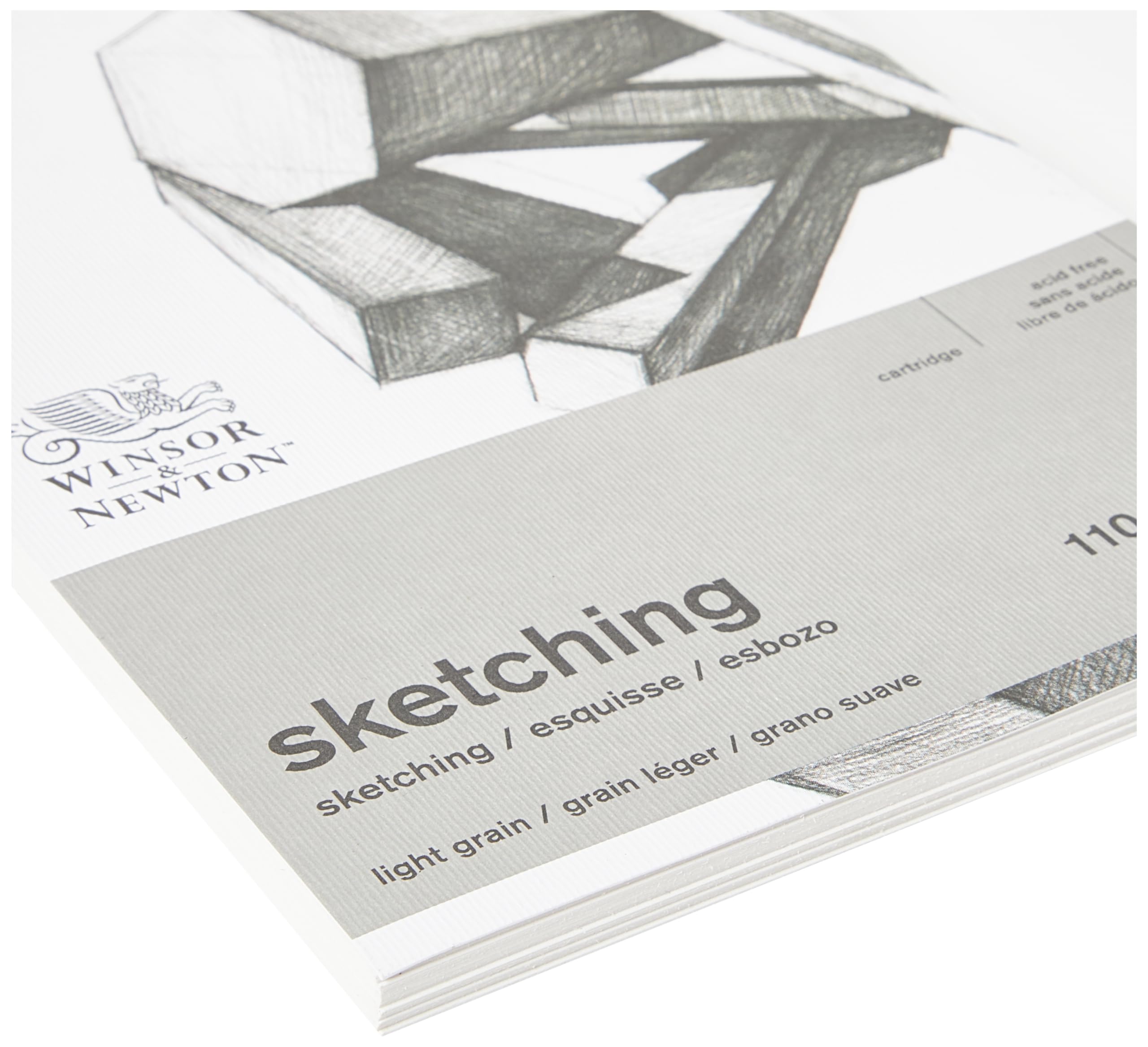 Blocco Carta Schizzo Winsor & Newton - A4, 50 Fogli 110 G/m², Spirale, Bianco - Foto 7