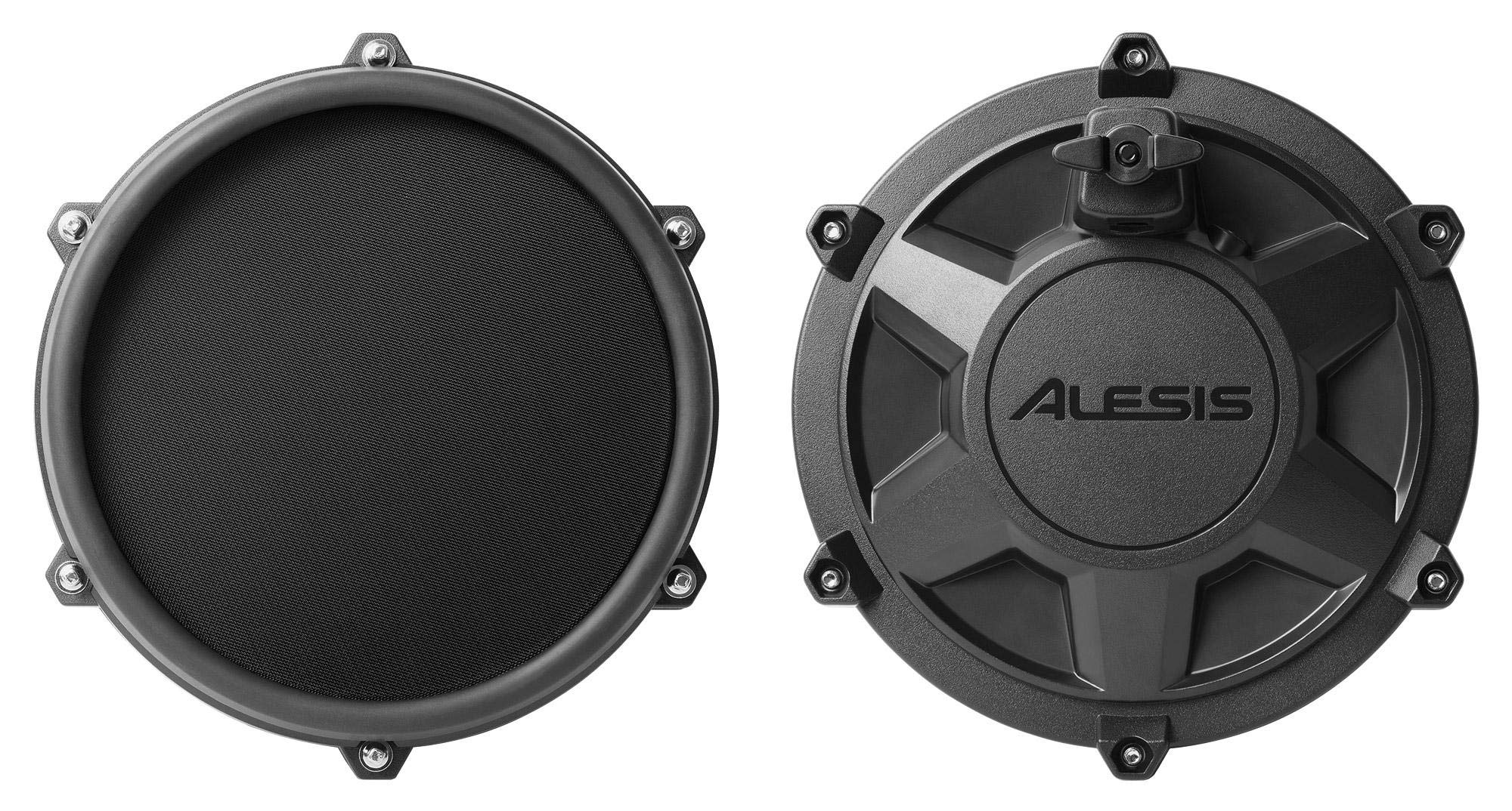 Alesis Turbo Mesh Kit Set (Siebenteiliges E-Drum Kit mit Mesh Heads & Drum Modul im Set inkl. Drumhocker & DJ-Kopfhörer) Schwarz