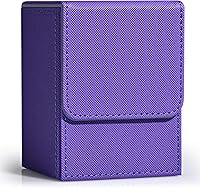 Vista 11 de ZLCA Caja de Mazo de Cartas con 2 divisores para tarjetas MTG, caja de almacenamiento horizontal grande para tarjetas que se adapta a más de 150 4