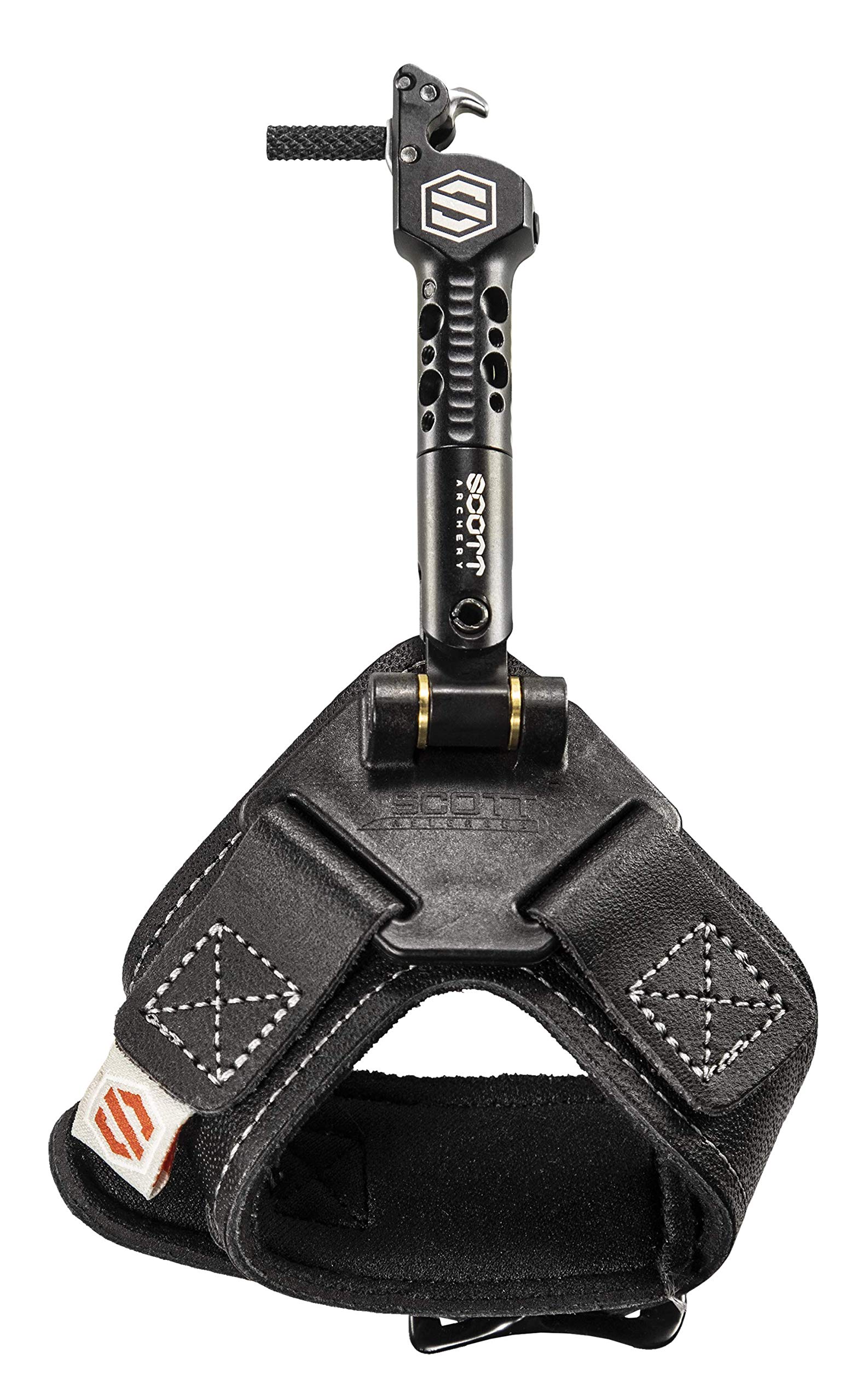 Hogdseirrs Scott Archery Mens Scott Archery Talon Release - Freedom Strap - Black 4005FS-BK, Black, One Size