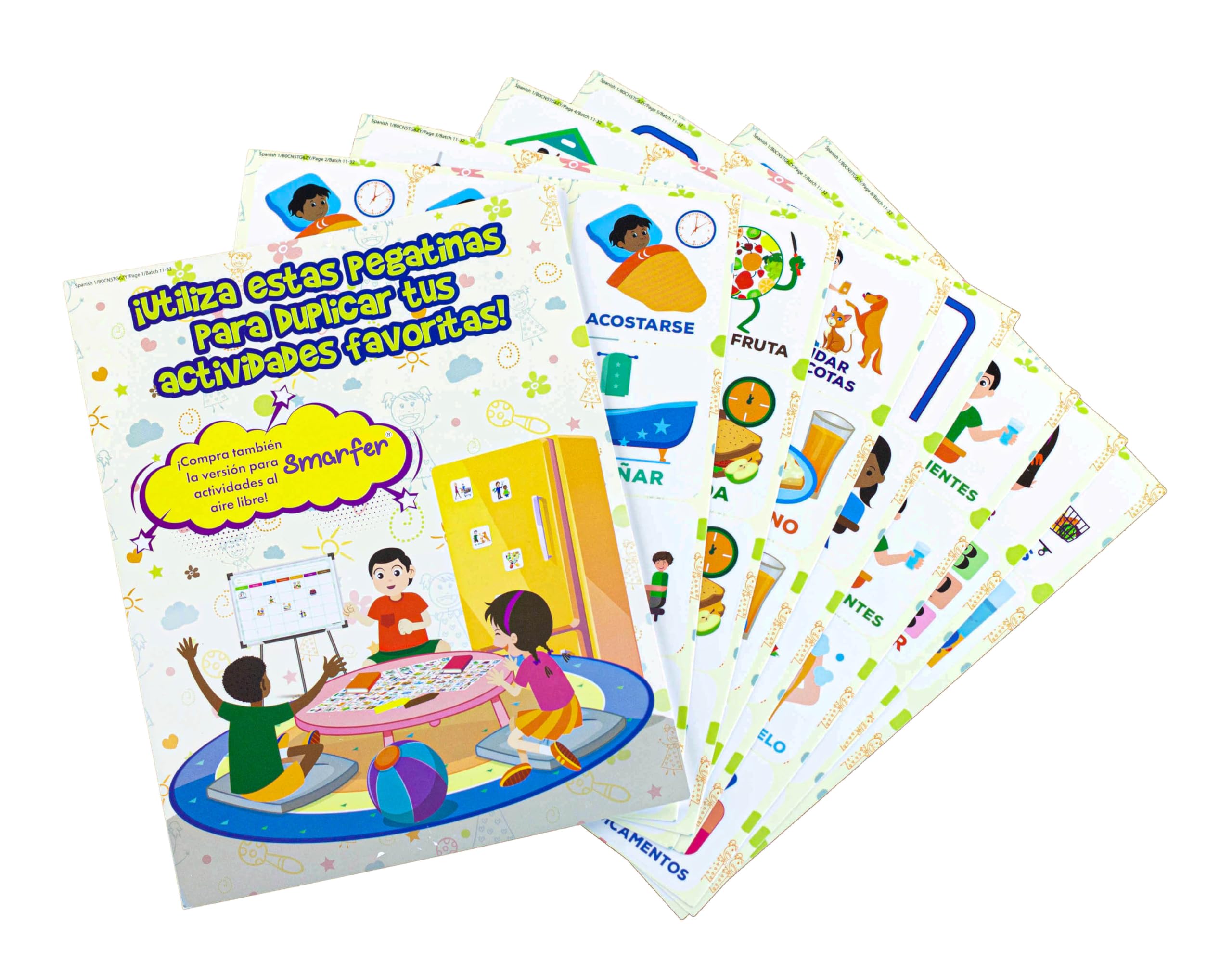 Pictogrammes Magnétiques • 50 Pièces • Routine Quotidienne • Enfants/Adultes • Autisme • Planificateur