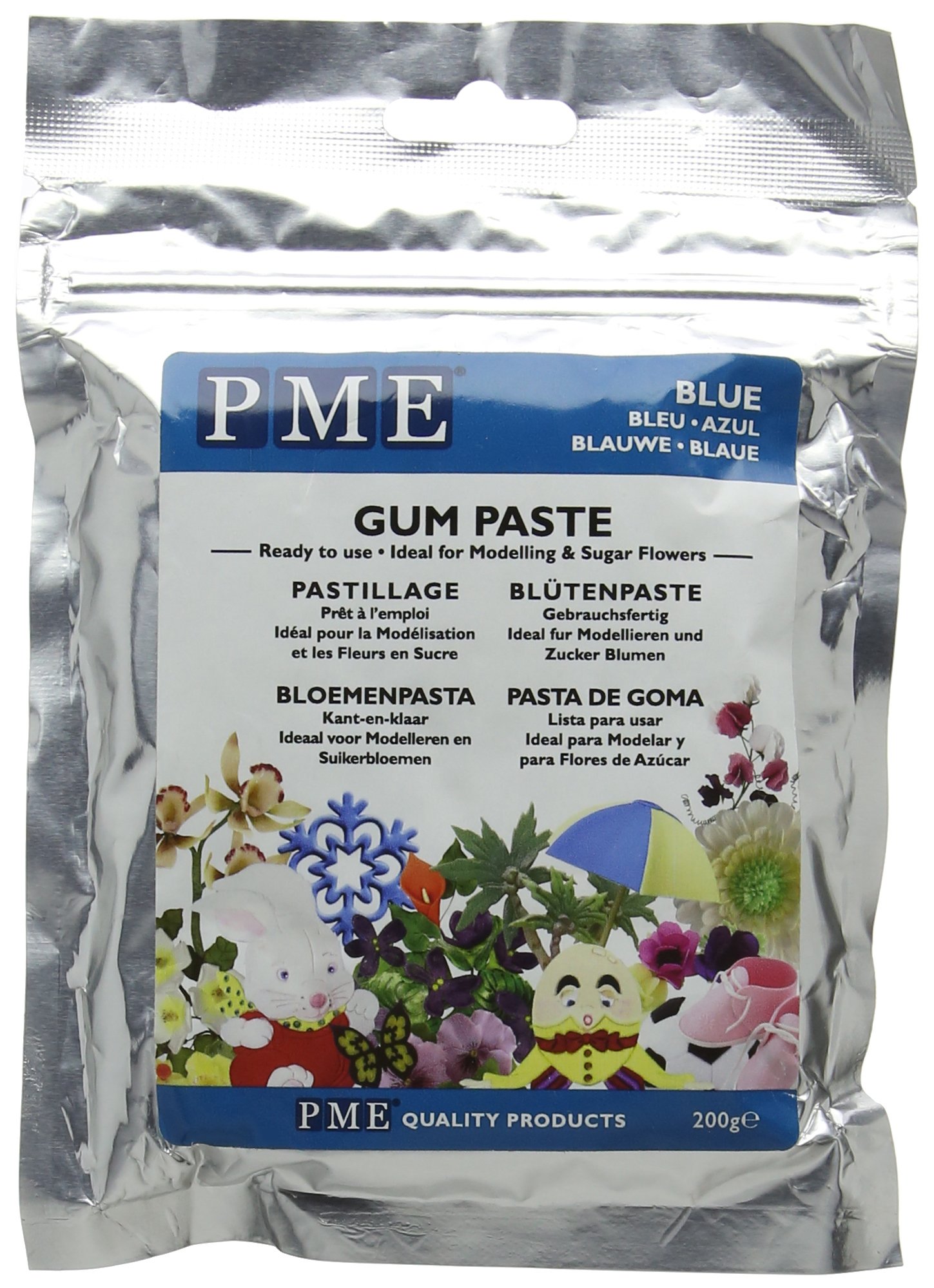 PME Gum Paste Blue 200 g