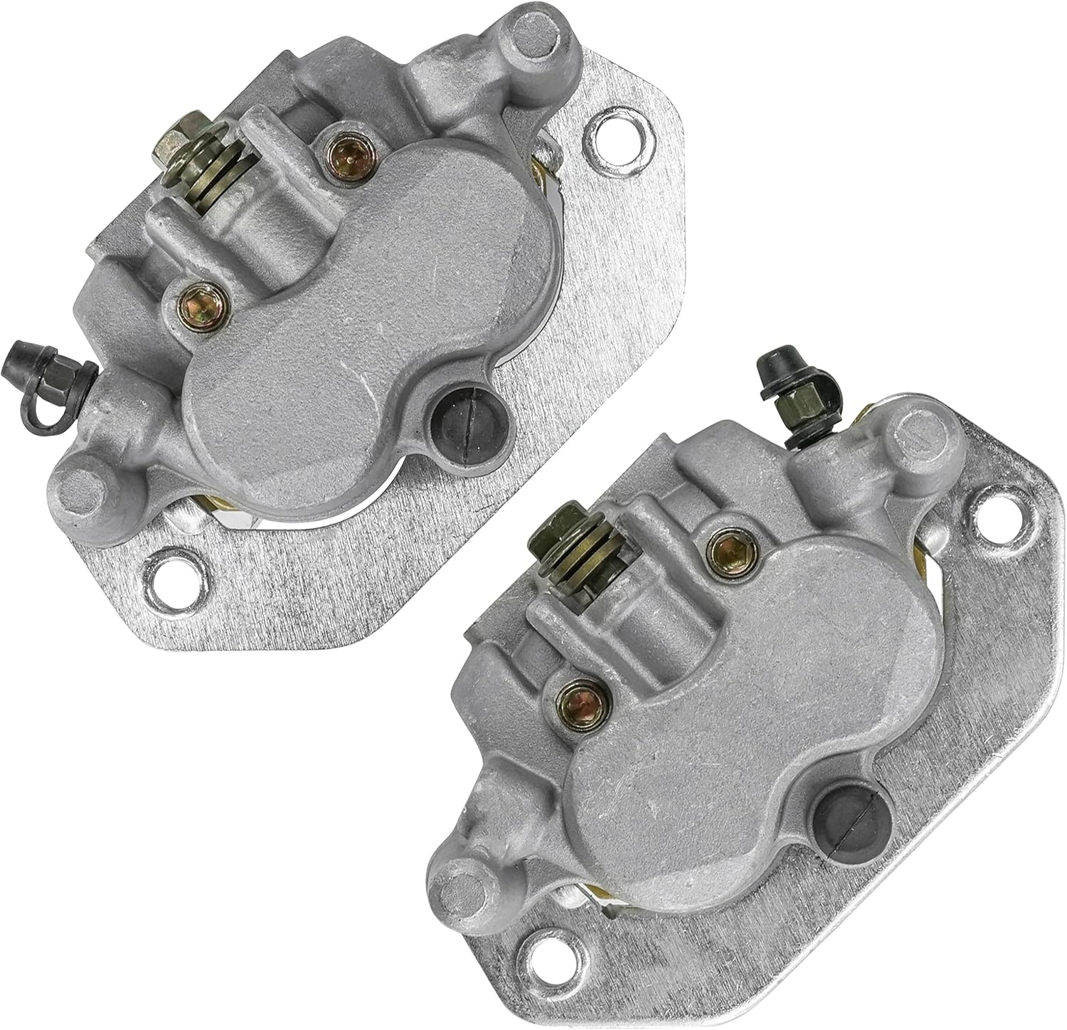Caltric Front Left and Right Brake Calipers Compatible with Yamaha Viking 700 YXM700 4x4 FI Hunter/SE/Ranch 2014-23