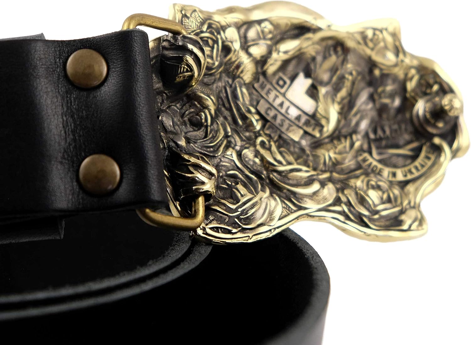 Belt buckle Rose American Beauty, Handmade brass flower women accessories, goddess Aphrodite Rose belt buckle for casual belt
